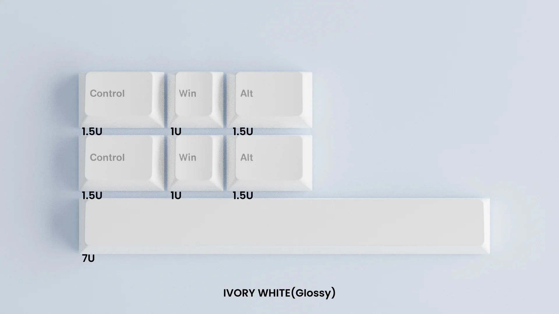 [Groupbuy] Awekeys Recycled Metal Cherry Profile Keycap 7u Pack - Image 13