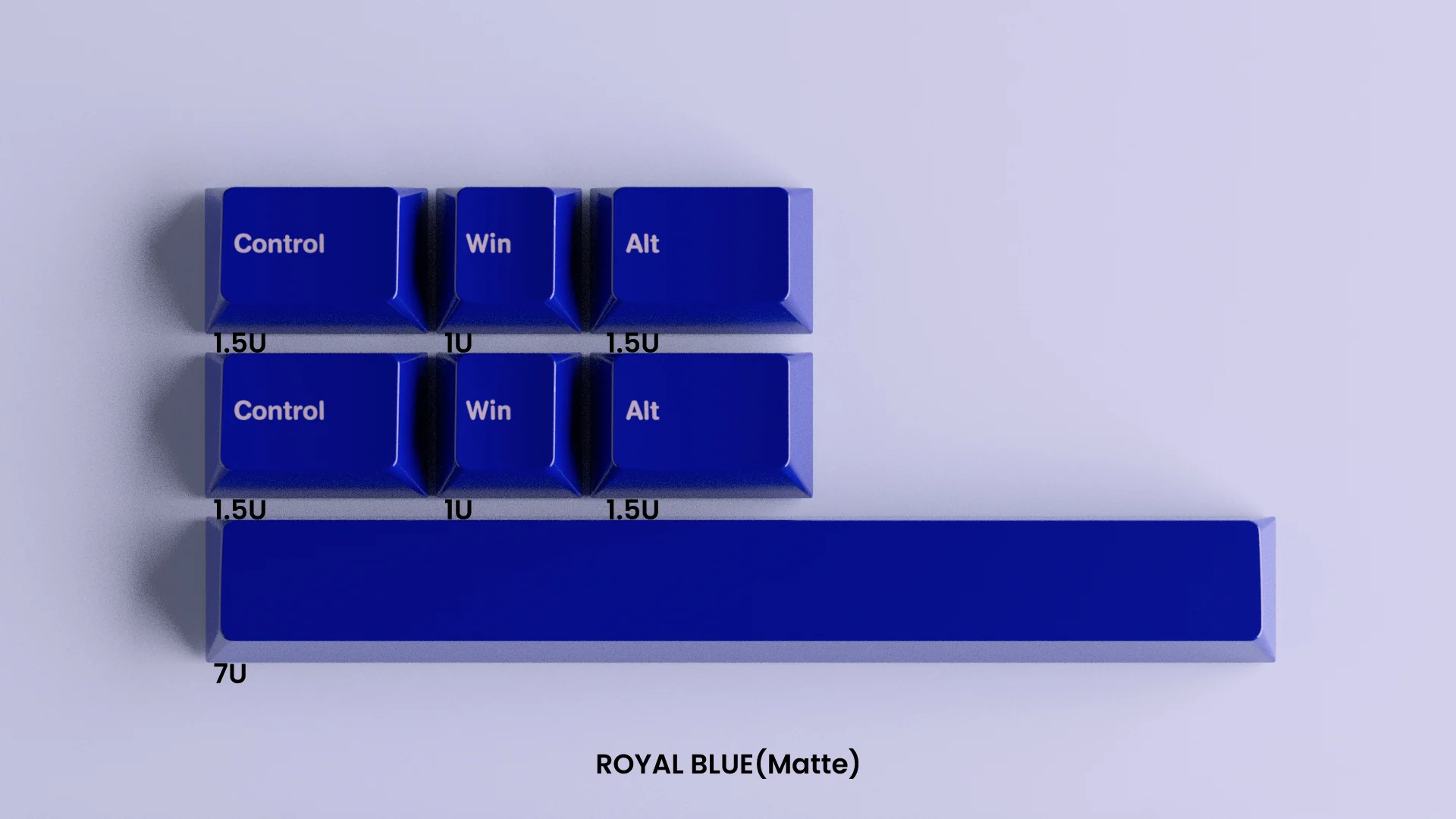 [Groupbuy] Awekeys Recycled Metal Cherry Profile Keycap 7u Pack - Image 4