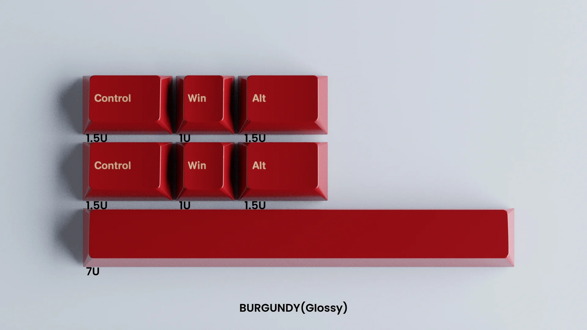 [Groupbuy] Awekeys Recycled Metal Cherry Profile Keycap 7u Pack - Image 5