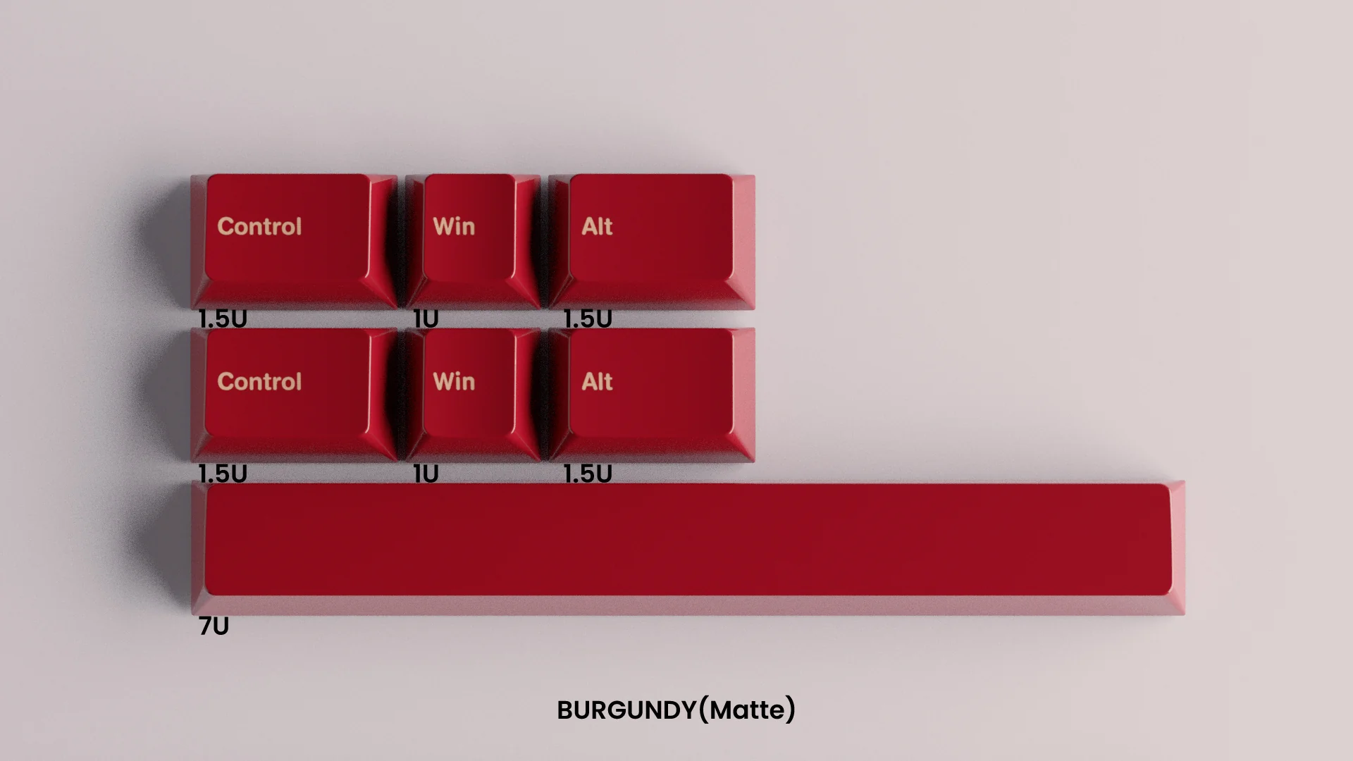 [Groupbuy] Awekeys Recycled Metal Cherry Profile Keycap 7u Pack - Image 6