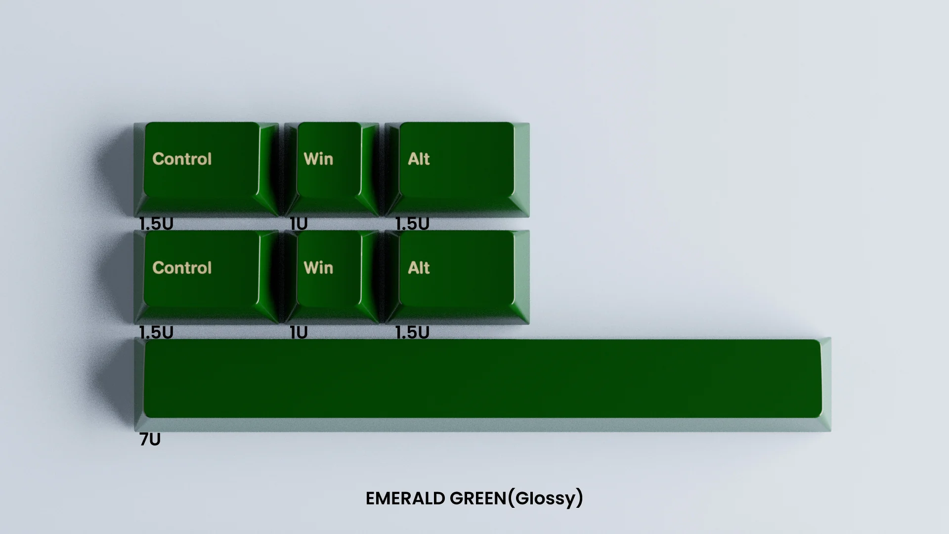 [Groupbuy] Awekeys Recycled Metal Cherry Profile Keycap 7u Pack - Image 7