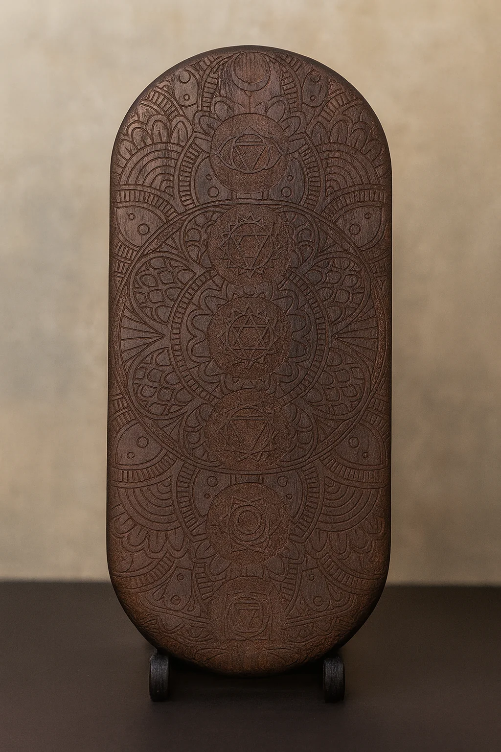 Embodied Coherence Board (ECB), Thermal Ash, Copper Nails