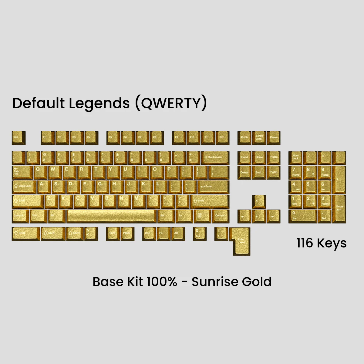 [GB] Awekeys Wild Ice Metal Keycaps Set - Image 11