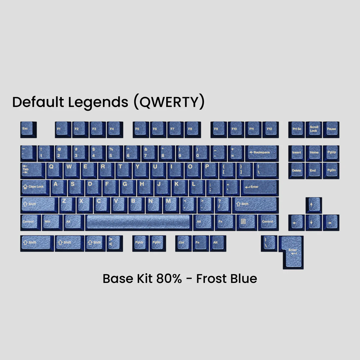 [GB] Awekeys Wild Ice Metal Keycaps Set - Image 14