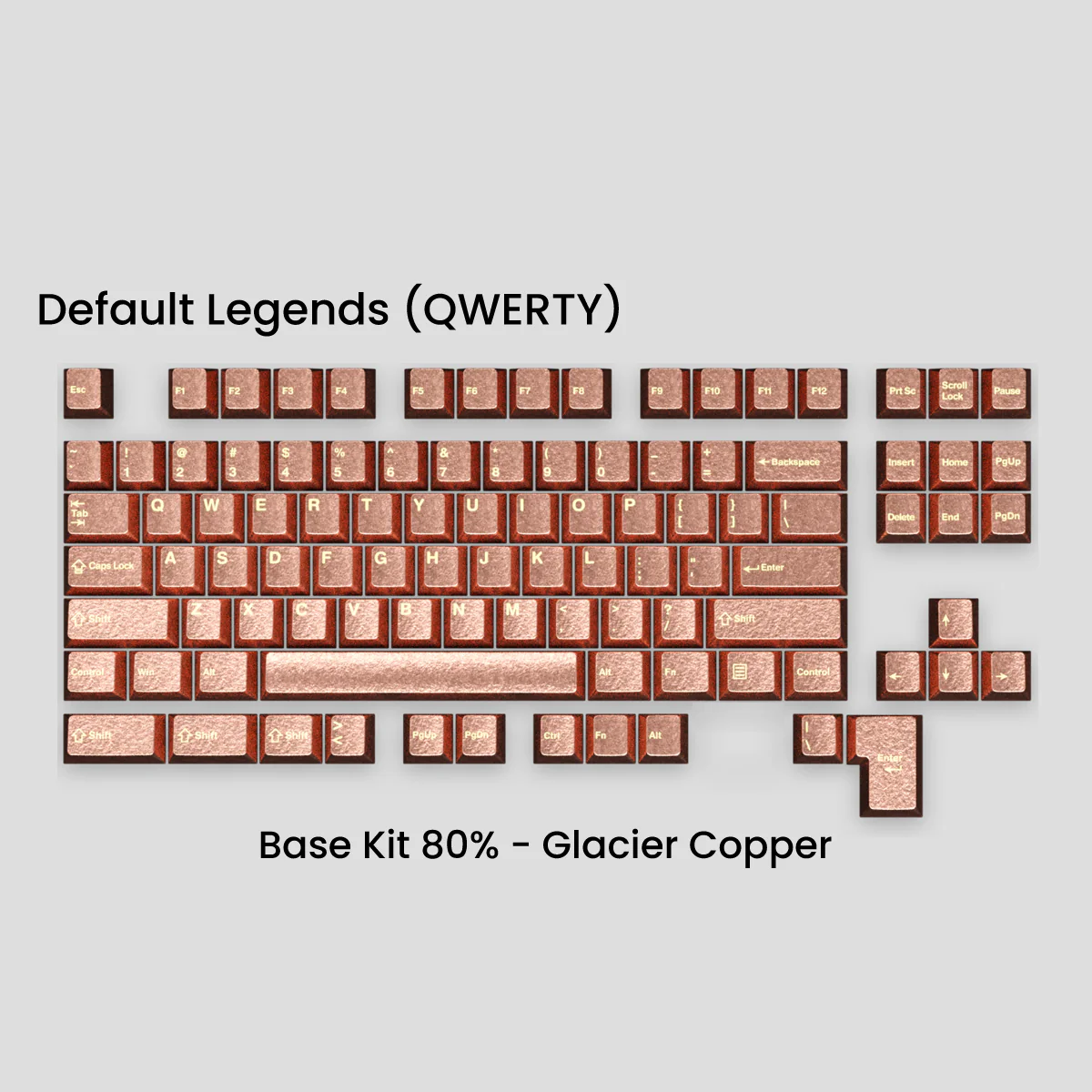 [GB] Awekeys Wild Ice Metal Keycaps Set - Image 16