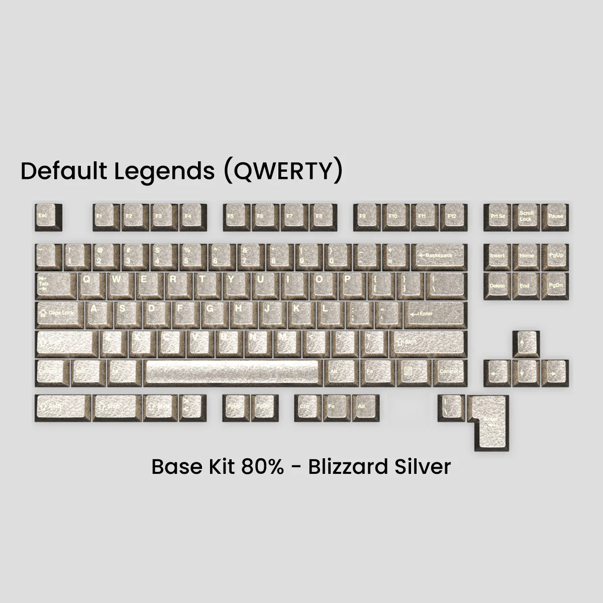 [GB] Awekeys Wild Ice Metal Keycaps Set - Image 22