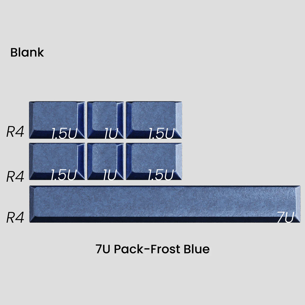 [GB] Awekeys Wild Ice Metal Keycaps Set - Image 26