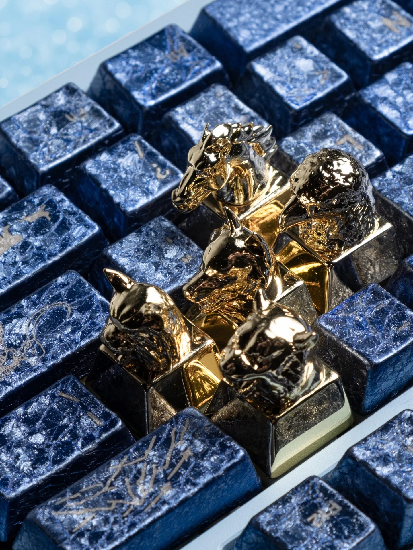 [GB] Awekeys Wild Ice Metal Keycaps Set - Image 3