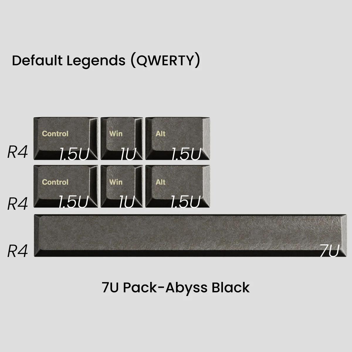 [GB] Awekeys Wild Ice Metal Keycaps Set - Image 45