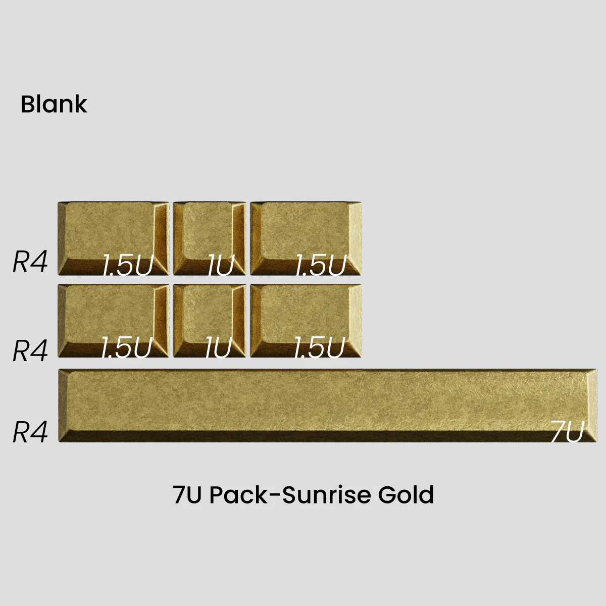 [GB] Awekeys Wild Ice Metal Keycaps Set - Image 56
