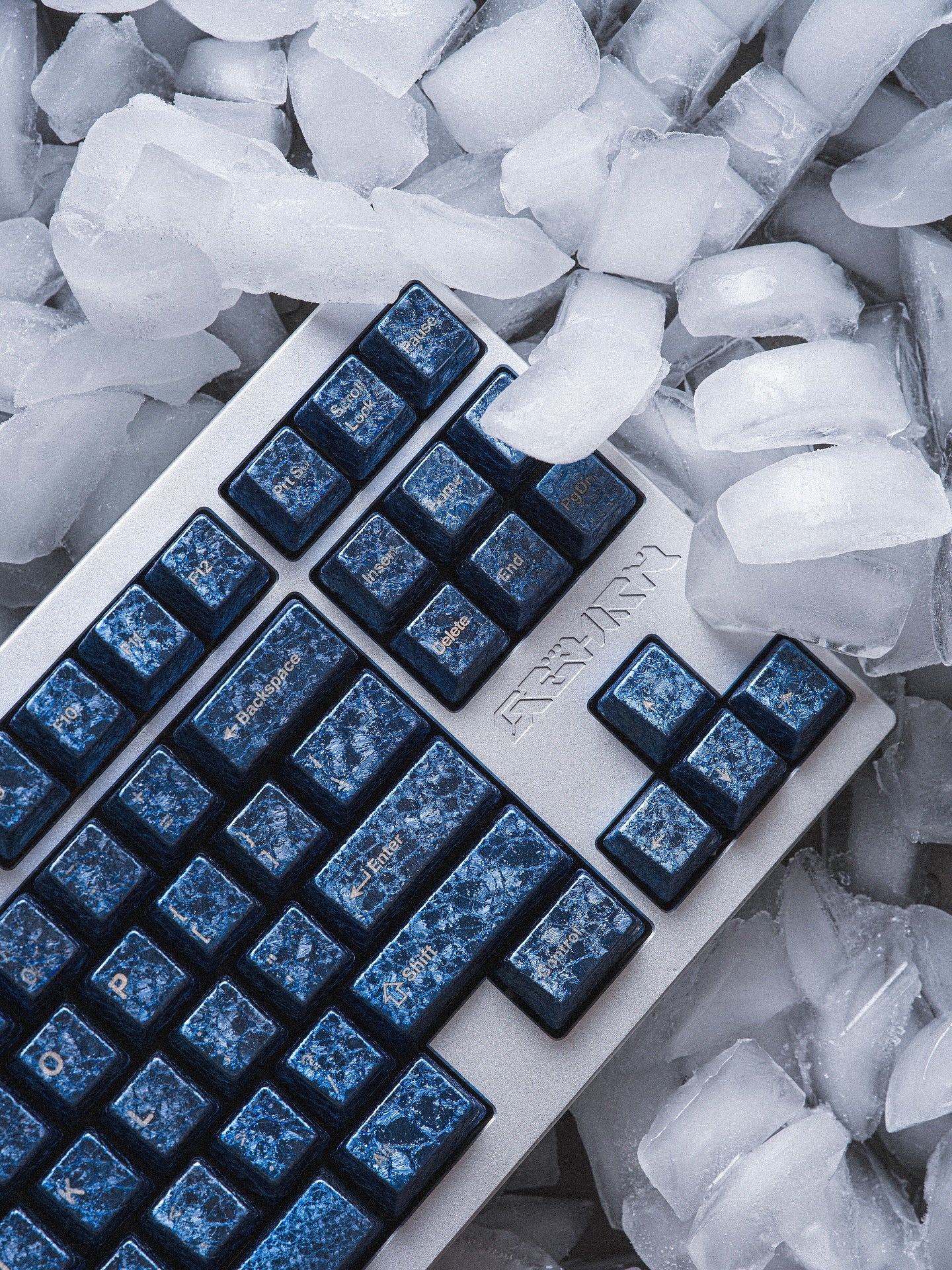 [GB] Awekeys Wild Ice Metal Keycaps Set - Image 78