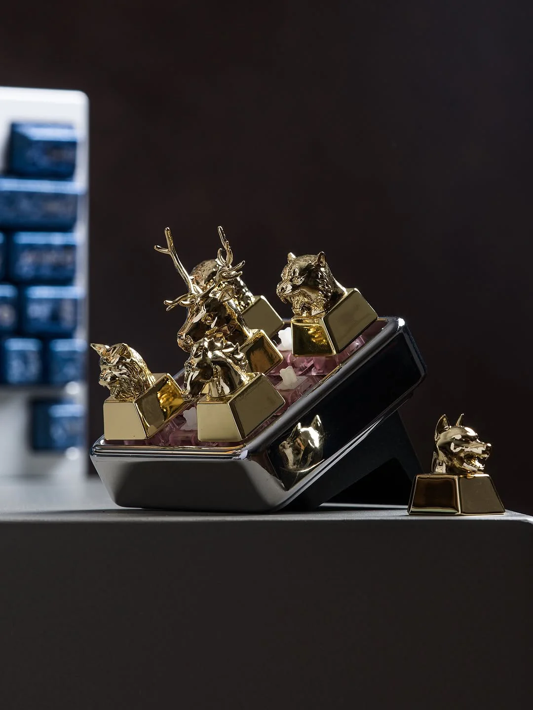 [GB] Awekeys Wild Ice Metal Keycaps Set - Image 81