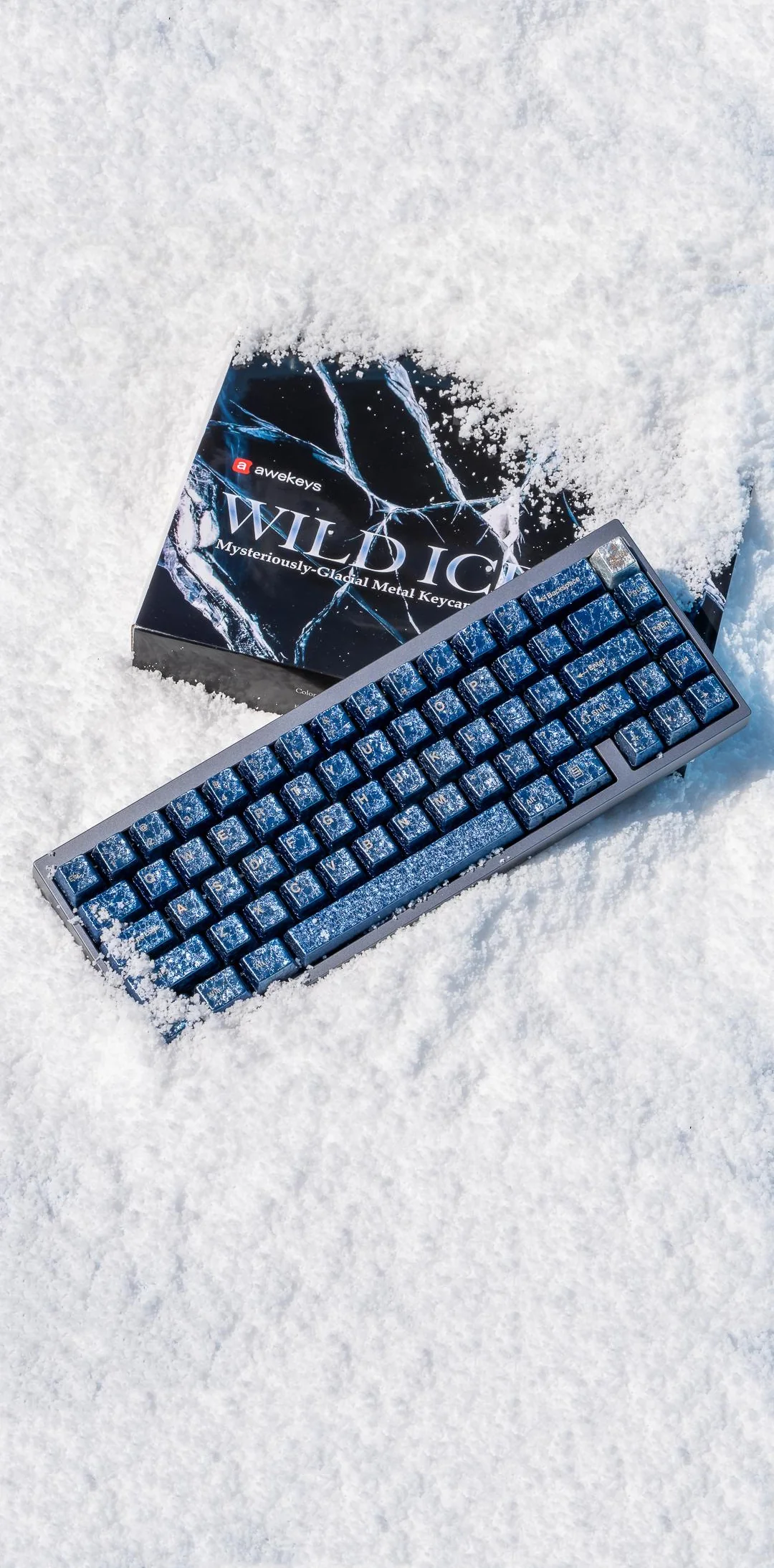 [GB] Awekeys Wild Ice Metal Keycaps Set - Image 96