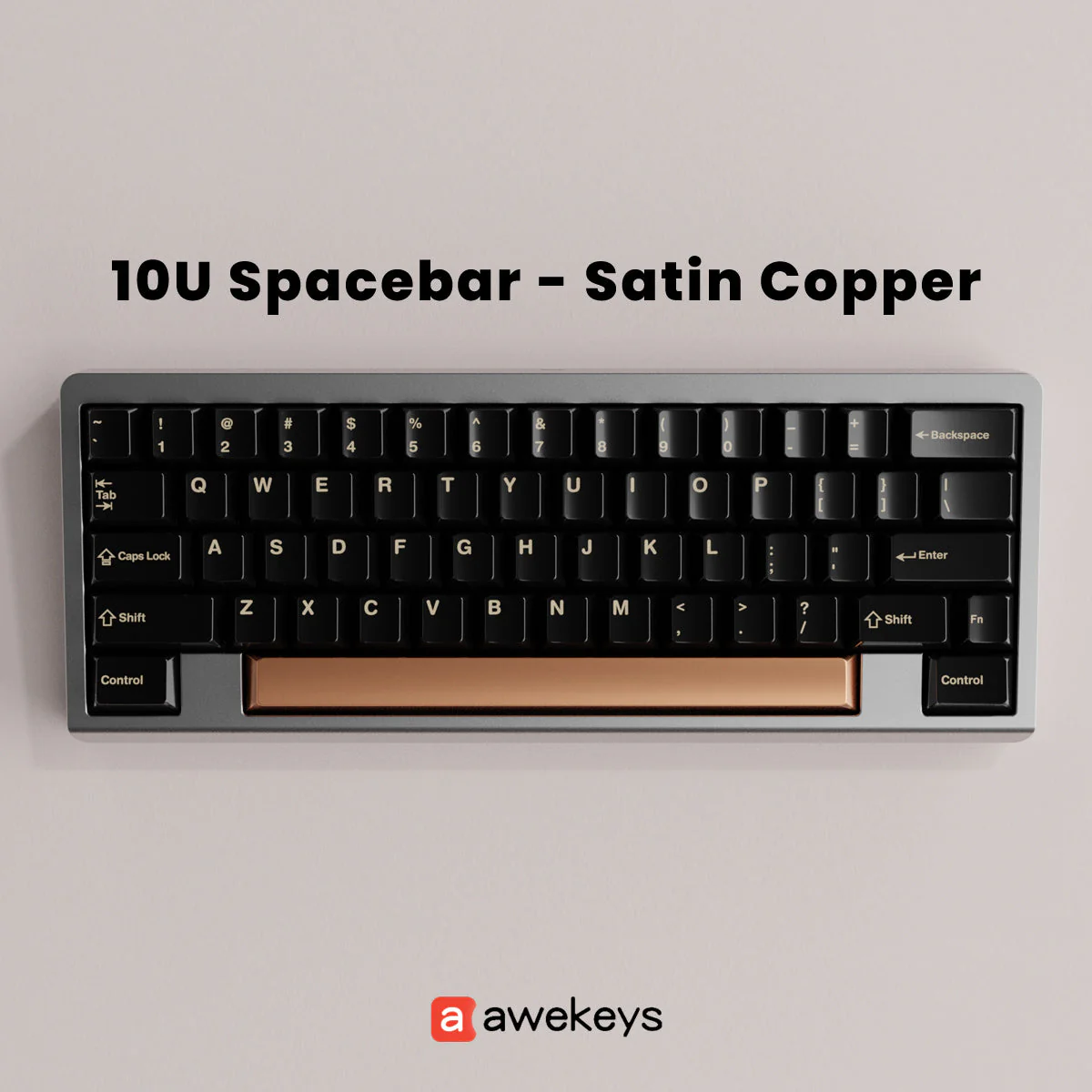 [GB] Awekeys 10U Full Metal Spacebar - Image 4