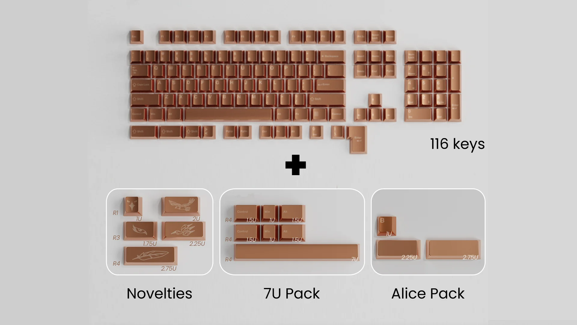 [Group Buy] Awekeys Copper Eagle Full Metal Keycaps - Image 15