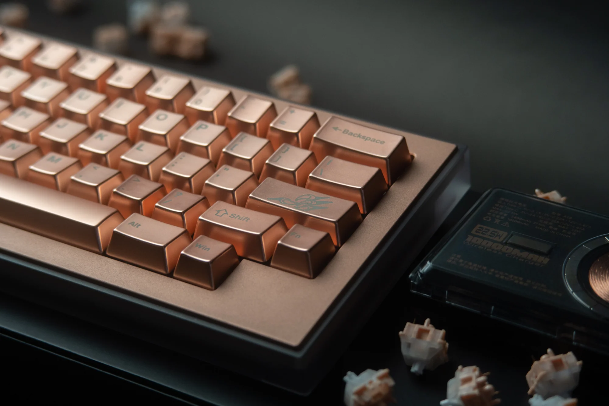 [Group Buy] Awekeys Copper Eagle Full Metal Keycaps - Image 3
