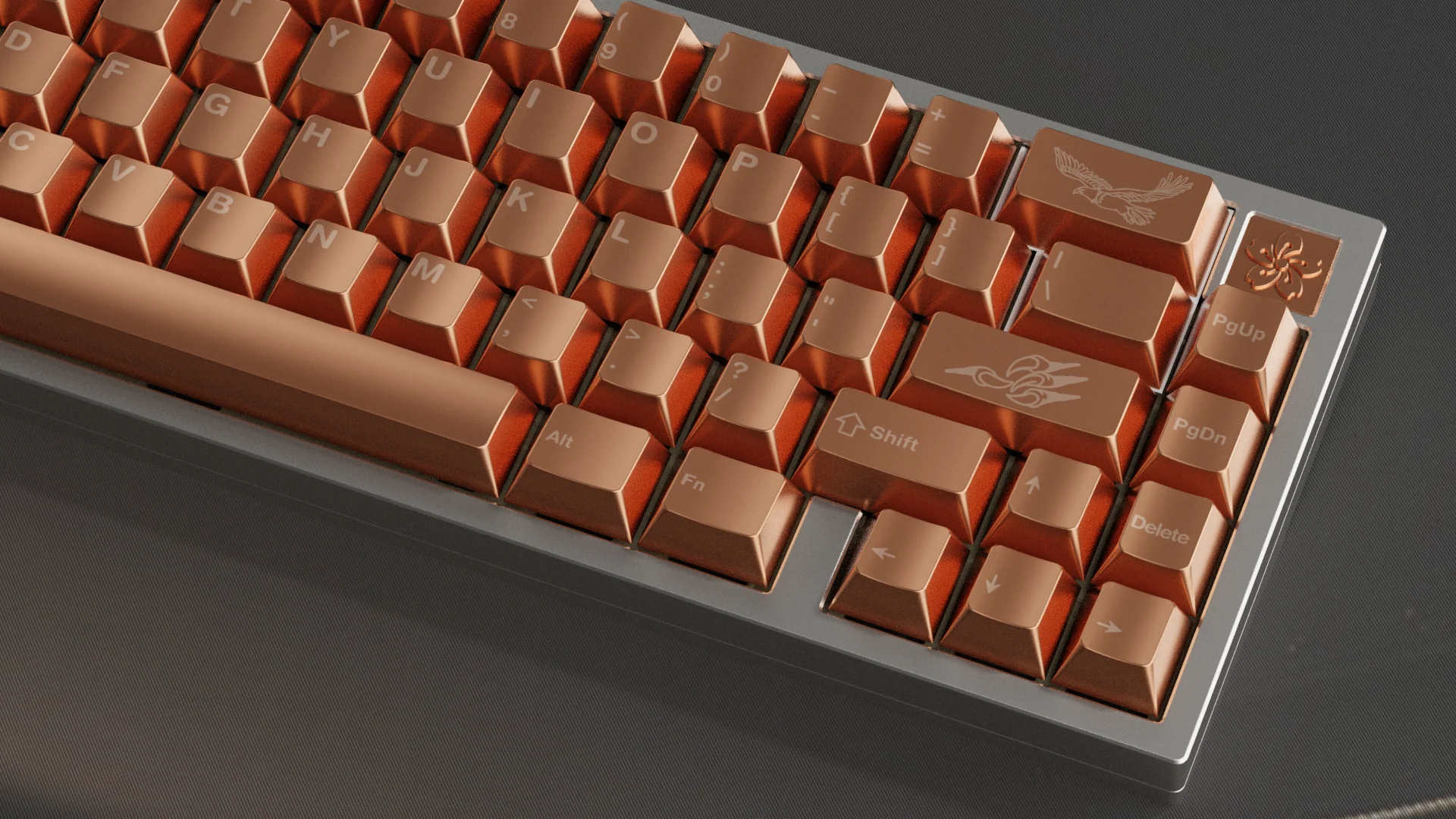 [Group Buy] Awekeys Copper Eagle Full Metal Keycaps - Image 8