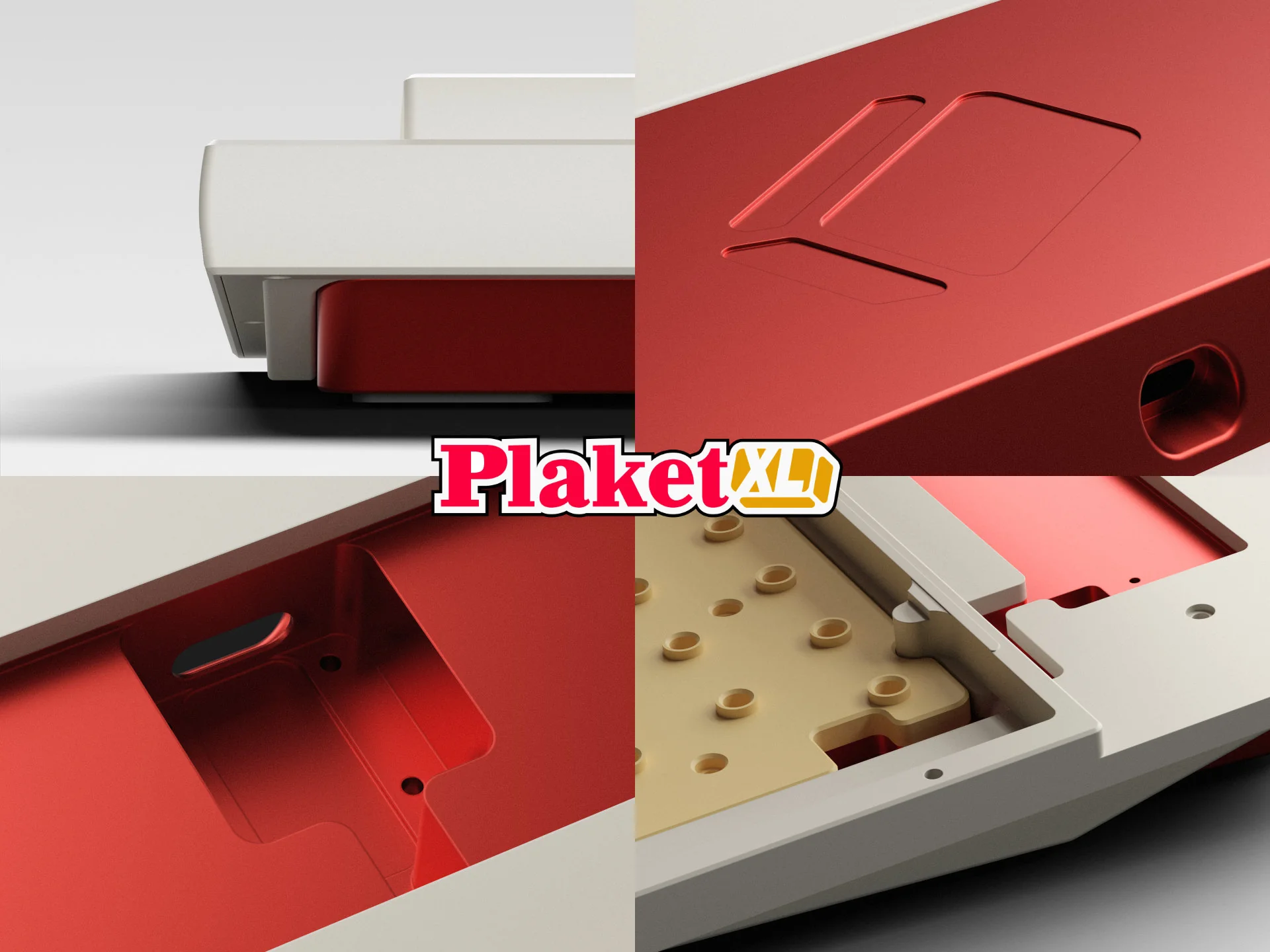 [Group Buy] Flatbrains PlaketXL 60% With Double F-Row Mechanical Keyboard Kit - Image 6