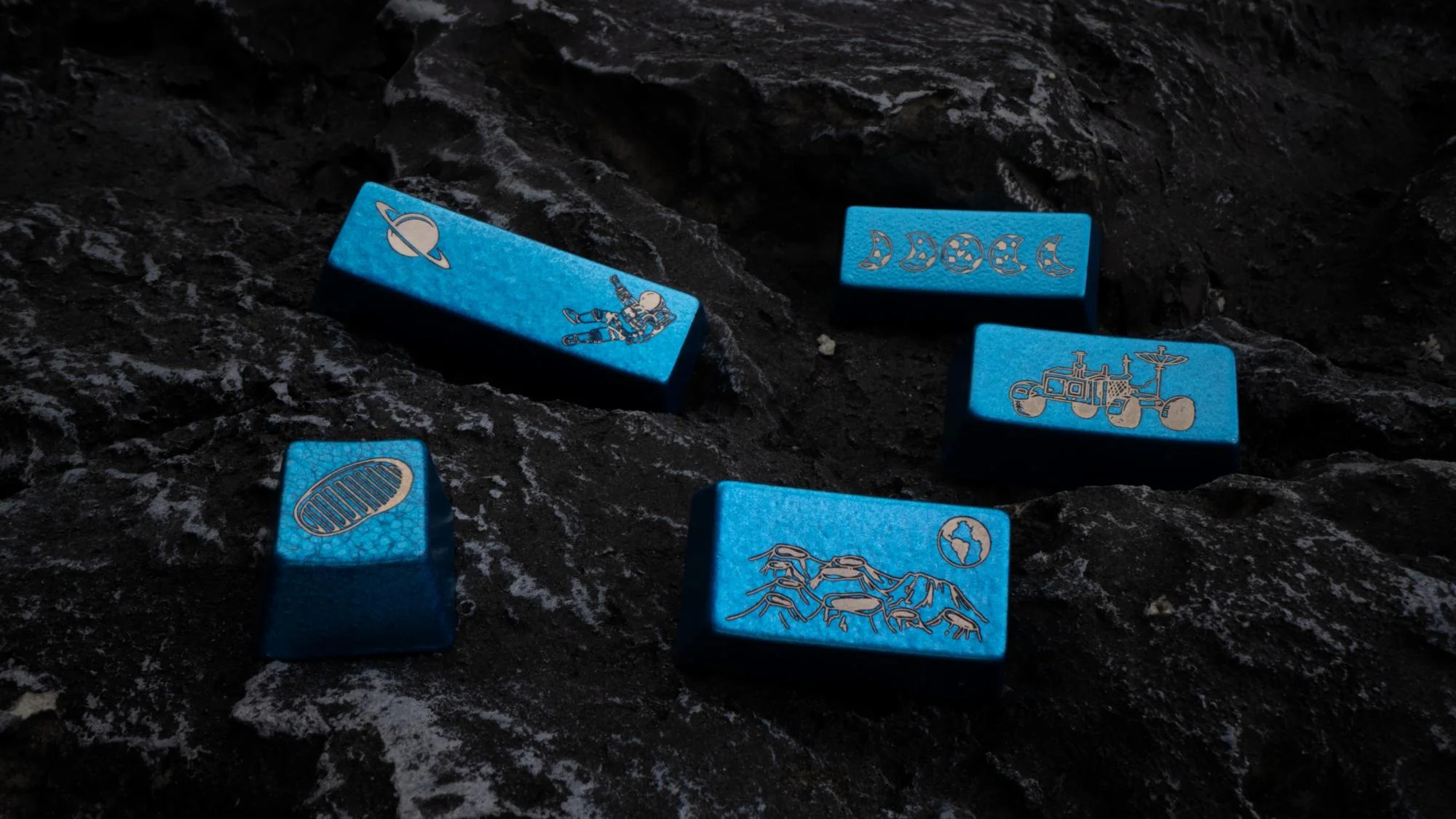 [Group Buy] Awekeys Moon Landing Full Metal Keycaps - Image 16