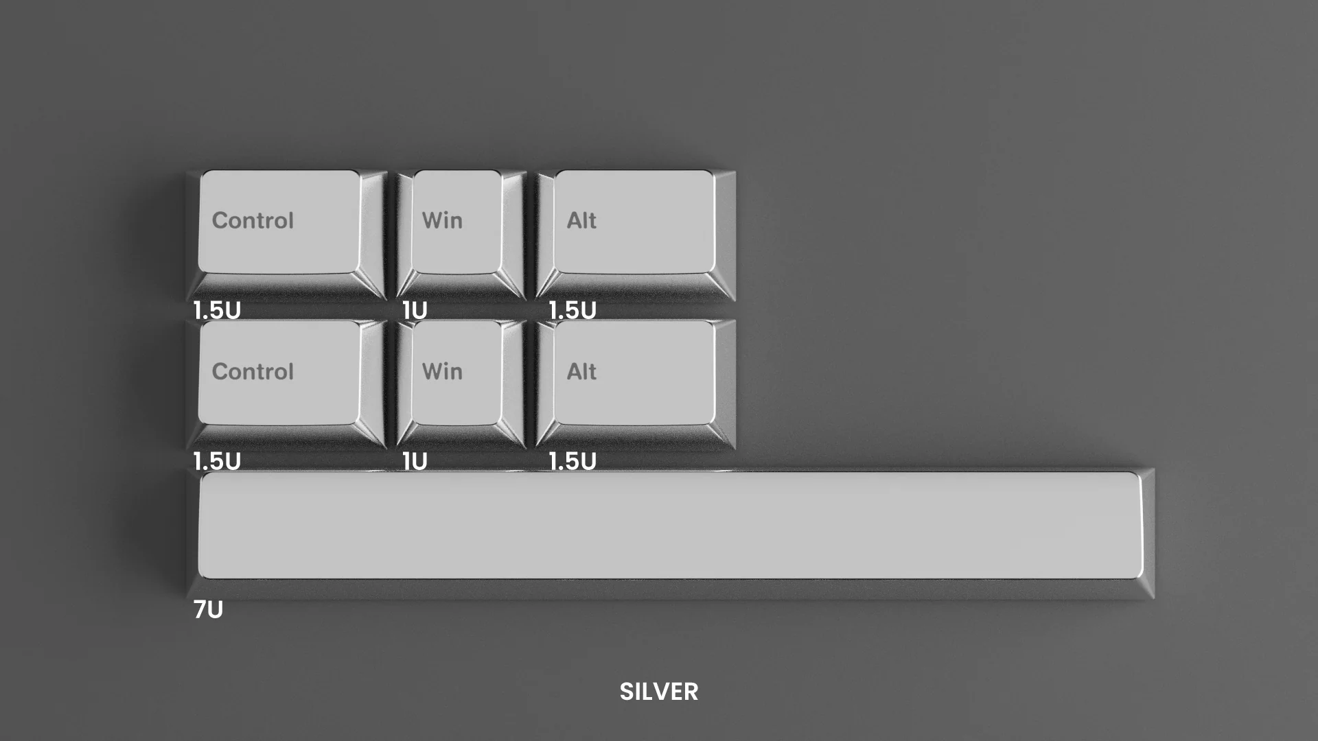 [Groupbuy] Awekeys Special Version Recycled Metal Cherry Profile Keycap Set - Image 7