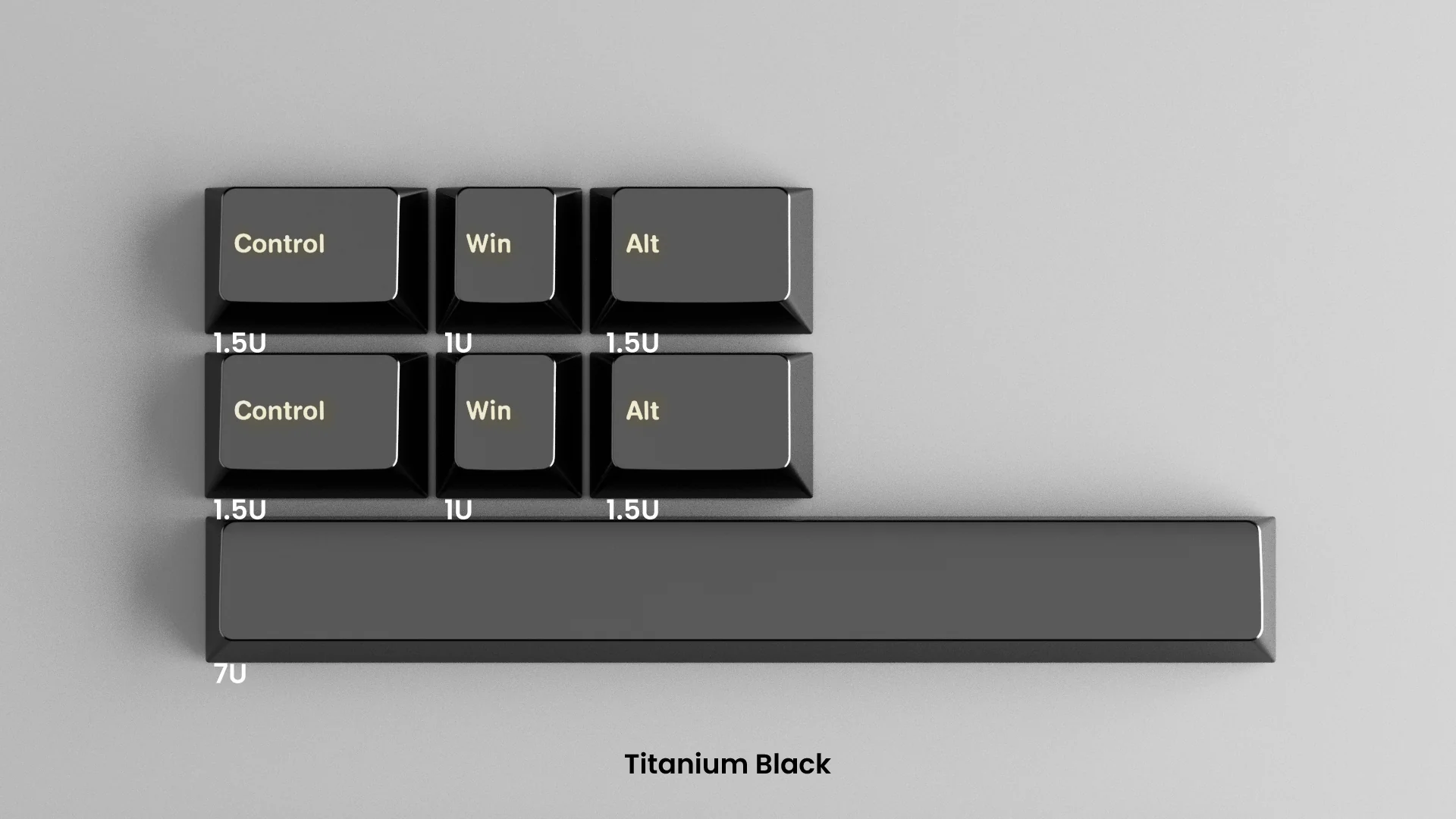 [Groupbuy] Awekeys Special Version Recycled Metal Cherry Profile Keycap Set - Image 8