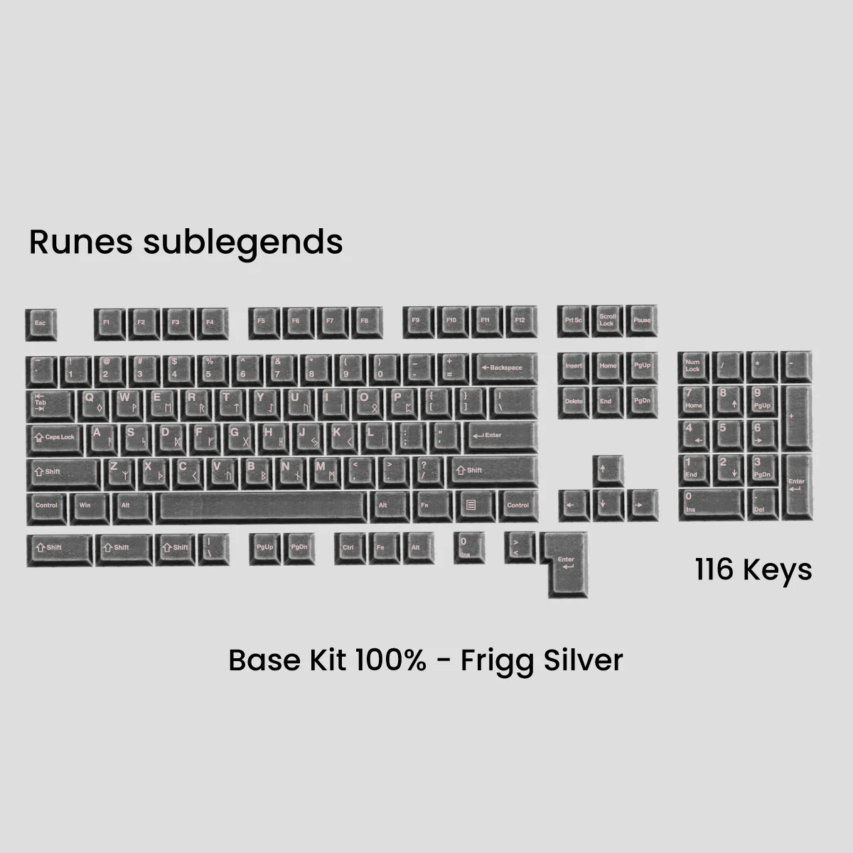 [GB] Awekeys Viking Antiques Full Metal Keycaps - Base Kit - Image 23