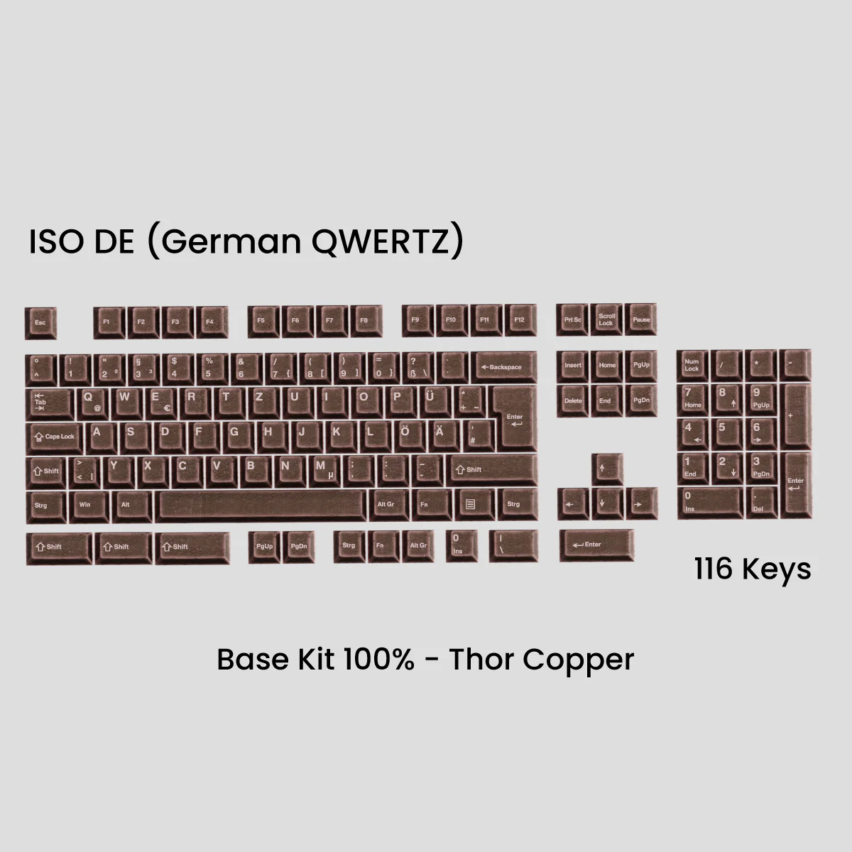 [GB] Awekeys Viking Antiques Full Metal Keycaps - Base Kit - Image 31
