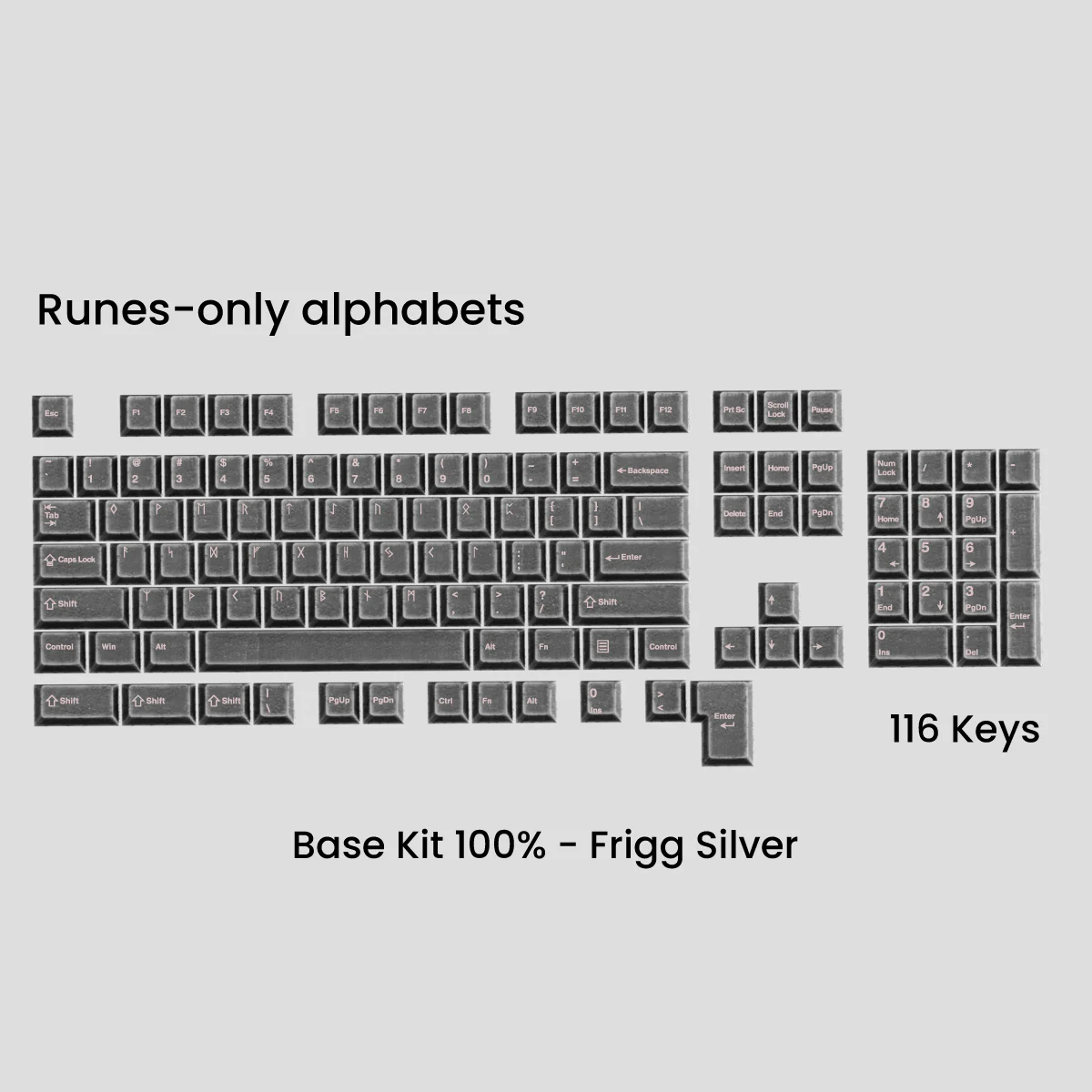 [GB] Awekeys Viking Antiques Full Metal Keycaps - Base Kit - Image 48