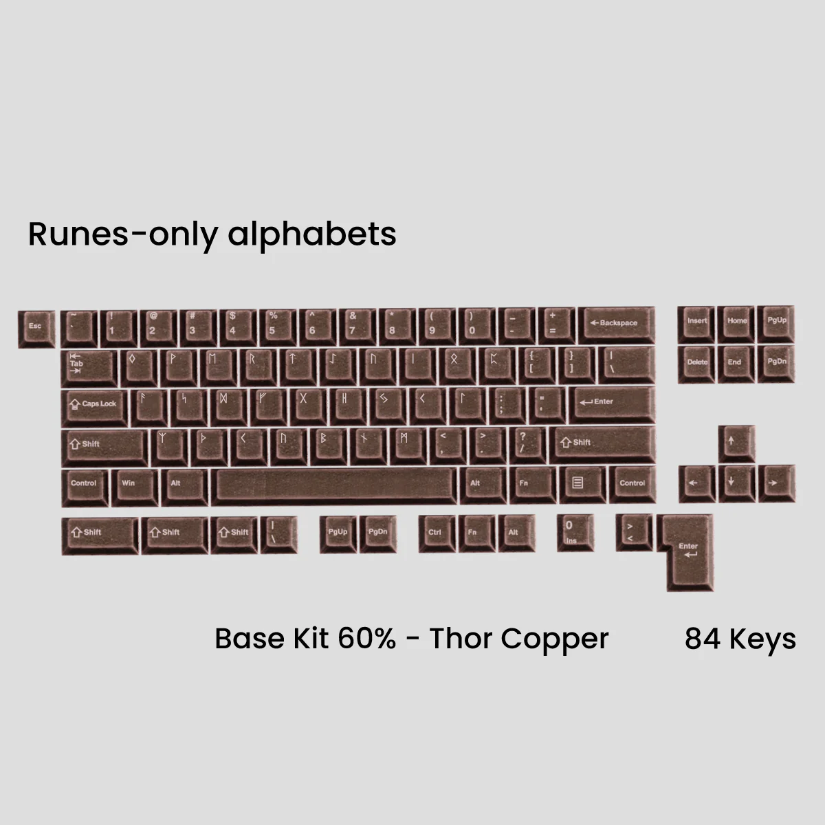 [GB] Awekeys Viking Antiques Full Metal Keycaps - Base Kit - Image 49