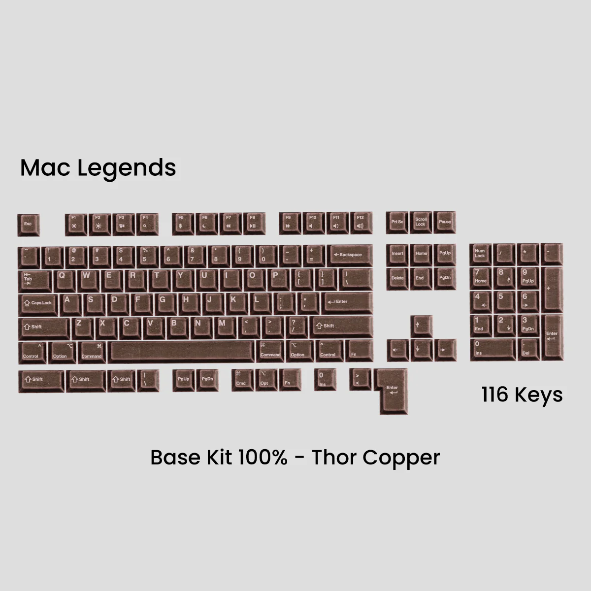 [GB] Awekeys Viking Antiques Full Metal Keycaps - Base Kit - Image 55