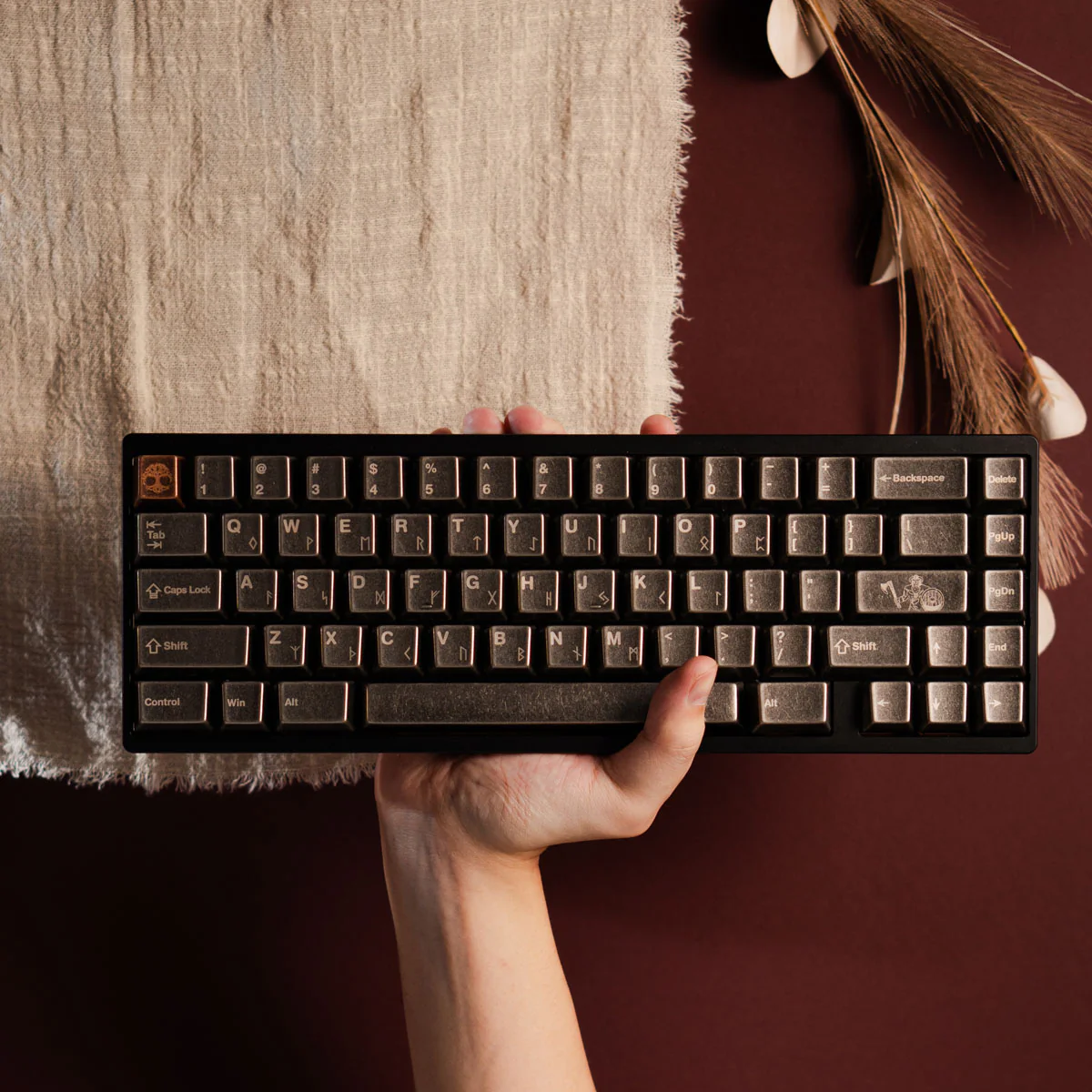 [GB] Awekeys Viking Antiques Full Metal Keycaps - Base Kit - Image 74