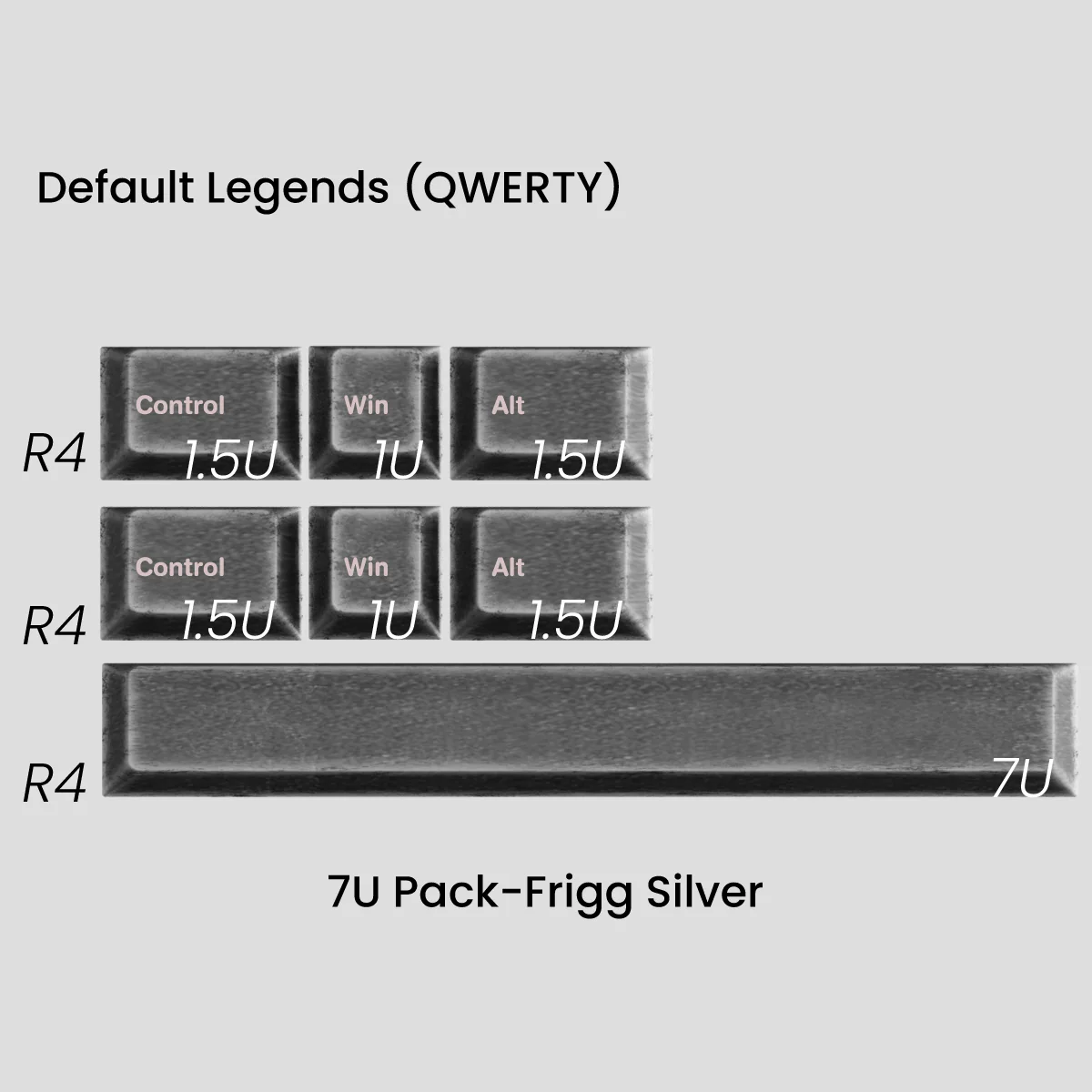 [GB] Awekeys Viking Antiques Full Metal Keycaps - Extension Kit - Image 3