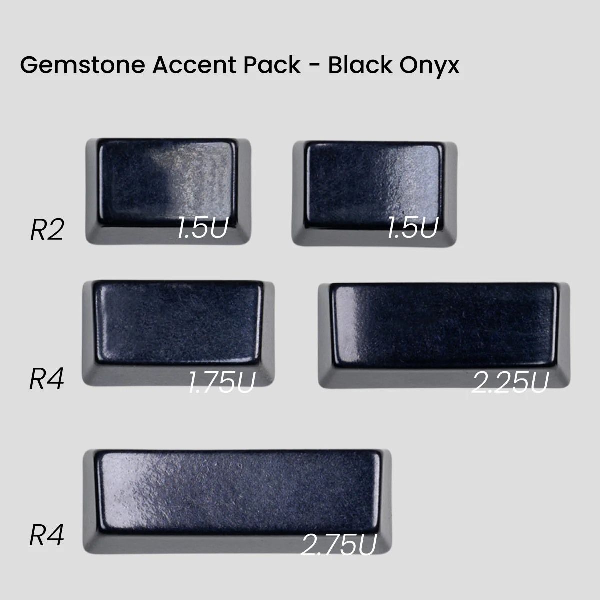 [GB] Awekeys Viking Antiques Full Metal Keycaps - Gemstone Accent Pack - Image 3