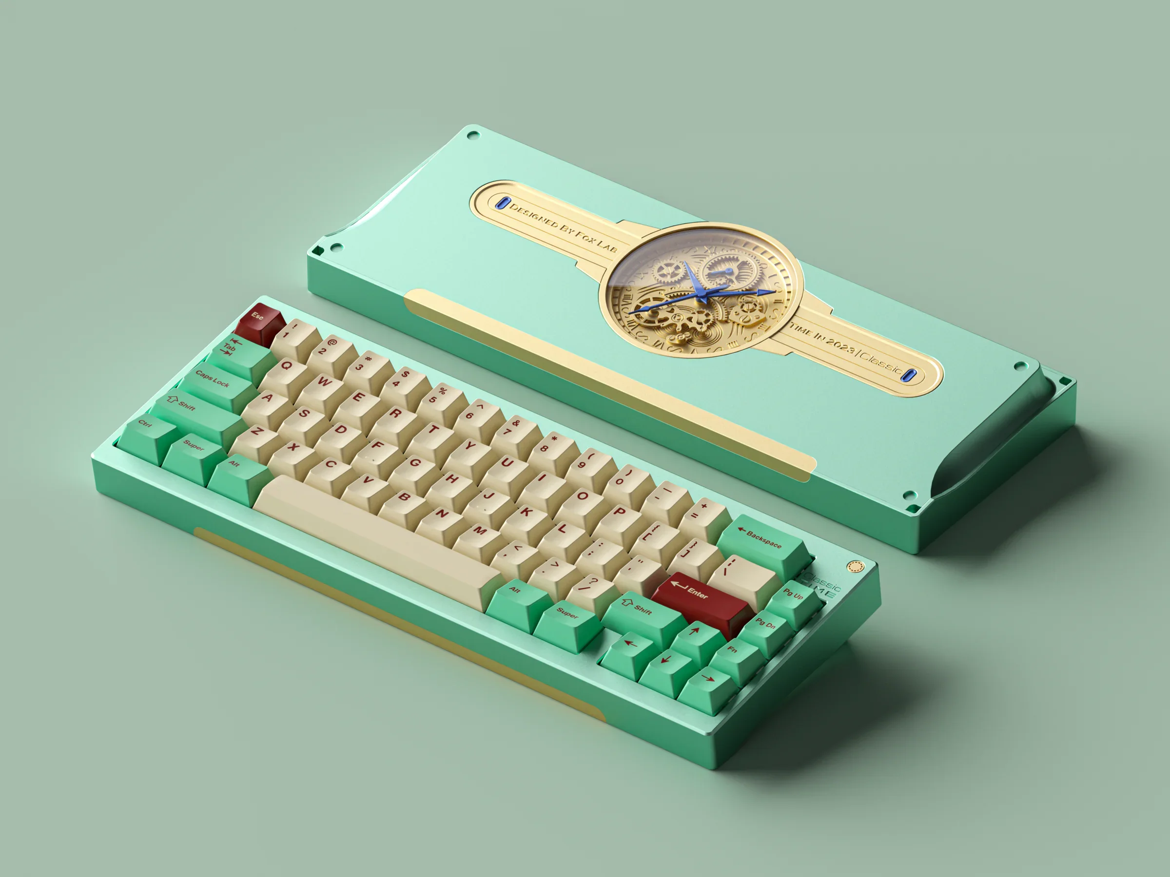 [In-Stock] Fox Lab Time65 Mechanical Keyboard Kit Extras - Image 3
