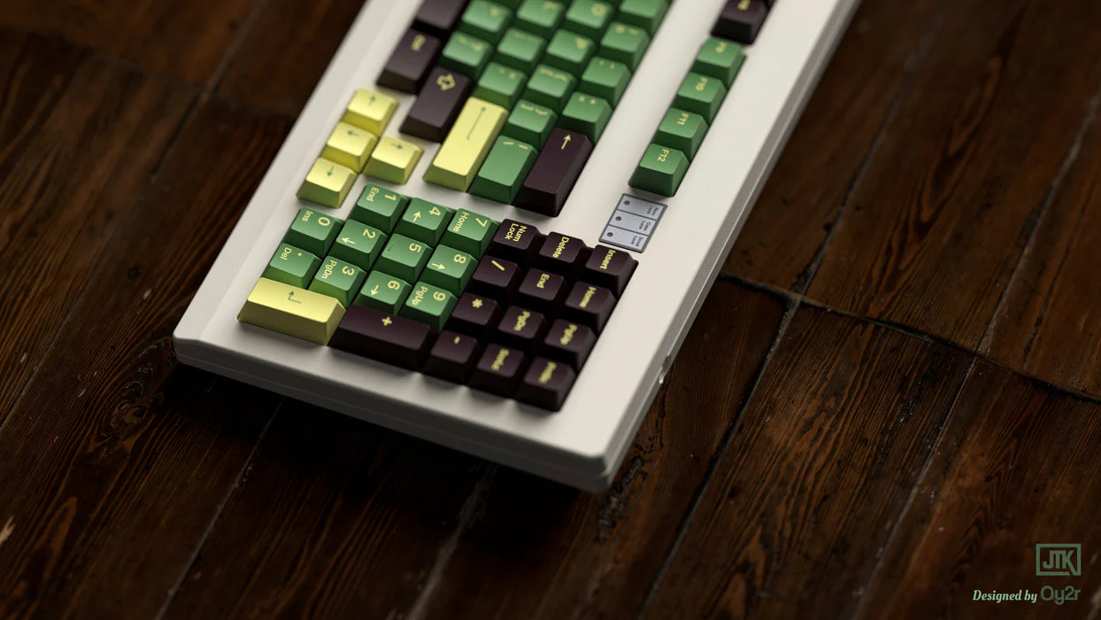 [In-stock] JTK AVOCADO Cherry Profile Tripleshot ABS Keycap Set - Image 3