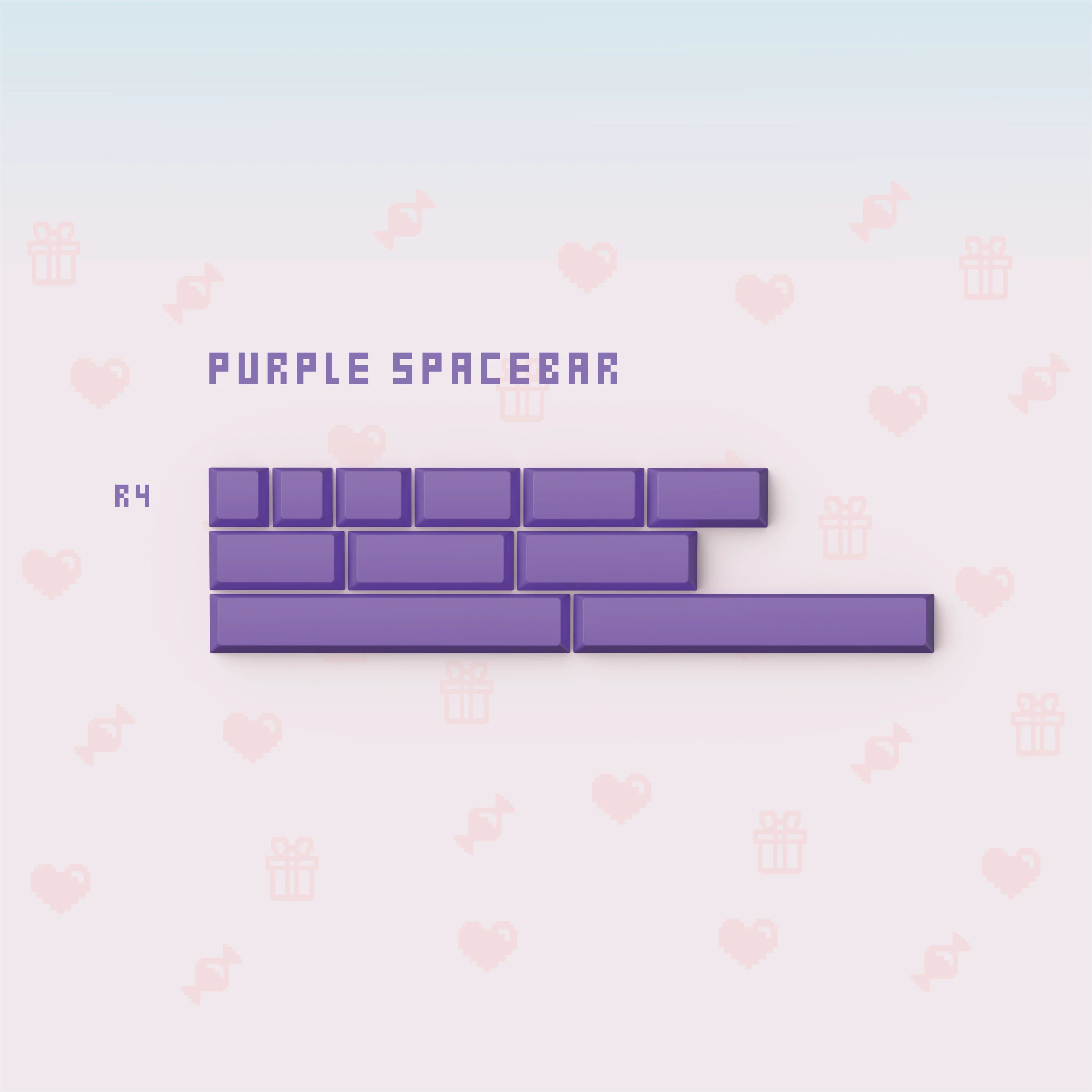 [In-stock] JTK NEEDY CANDY Cherry Profile Doubleshot ABS Keycap Set - Image 10