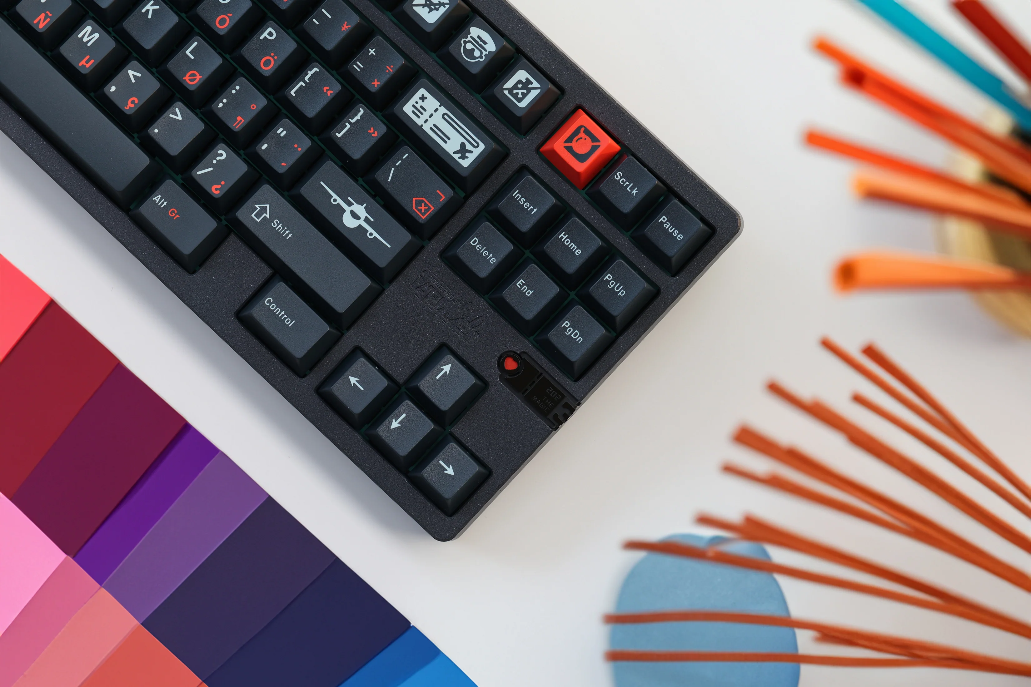 [In-stock] JTK FLIGHT Cherry Profile Doubleshot ABS Keycap Set - Image 6