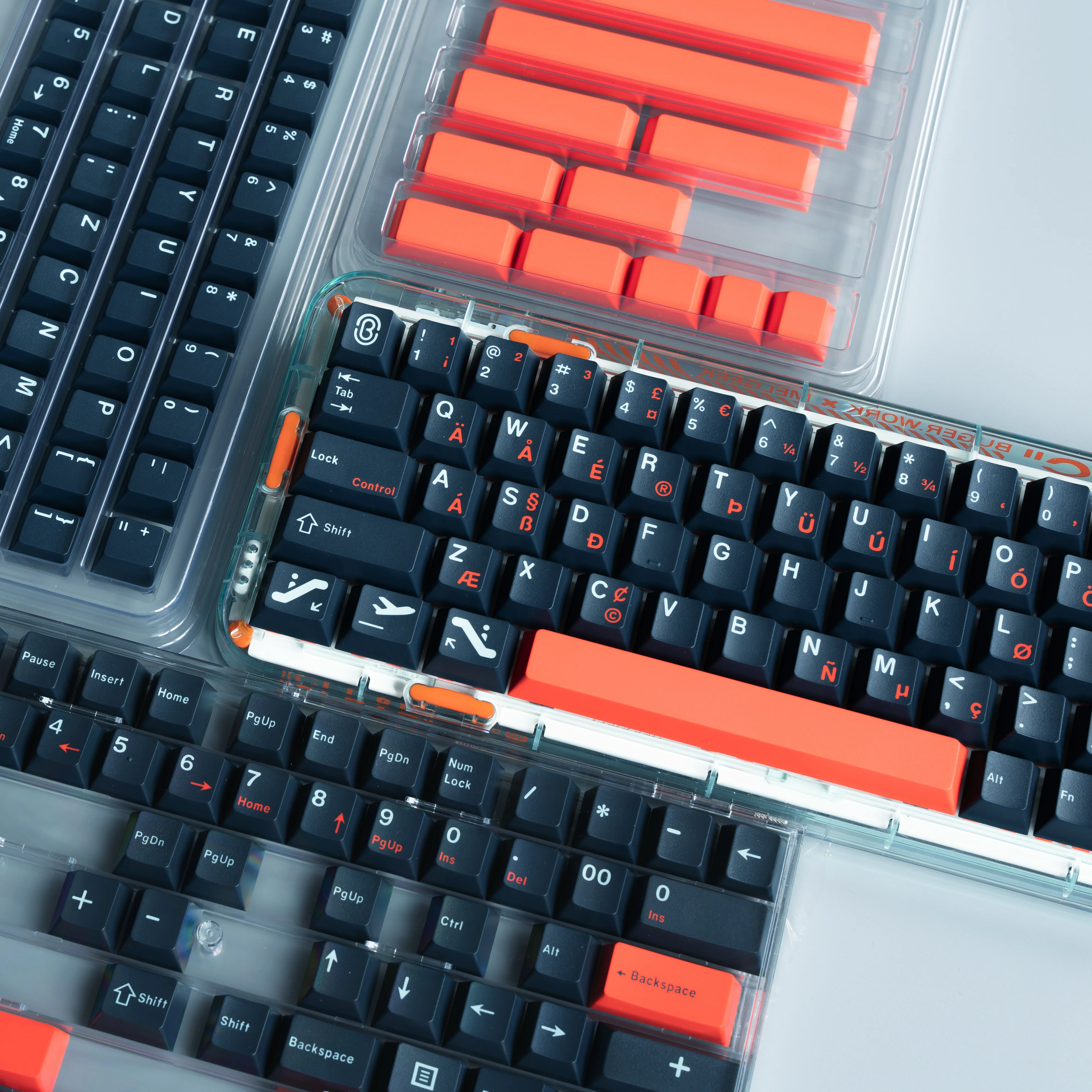 [In-stock] JTK FLIGHT Cherry Profile Doubleshot ABS Keycap Set - Image 7