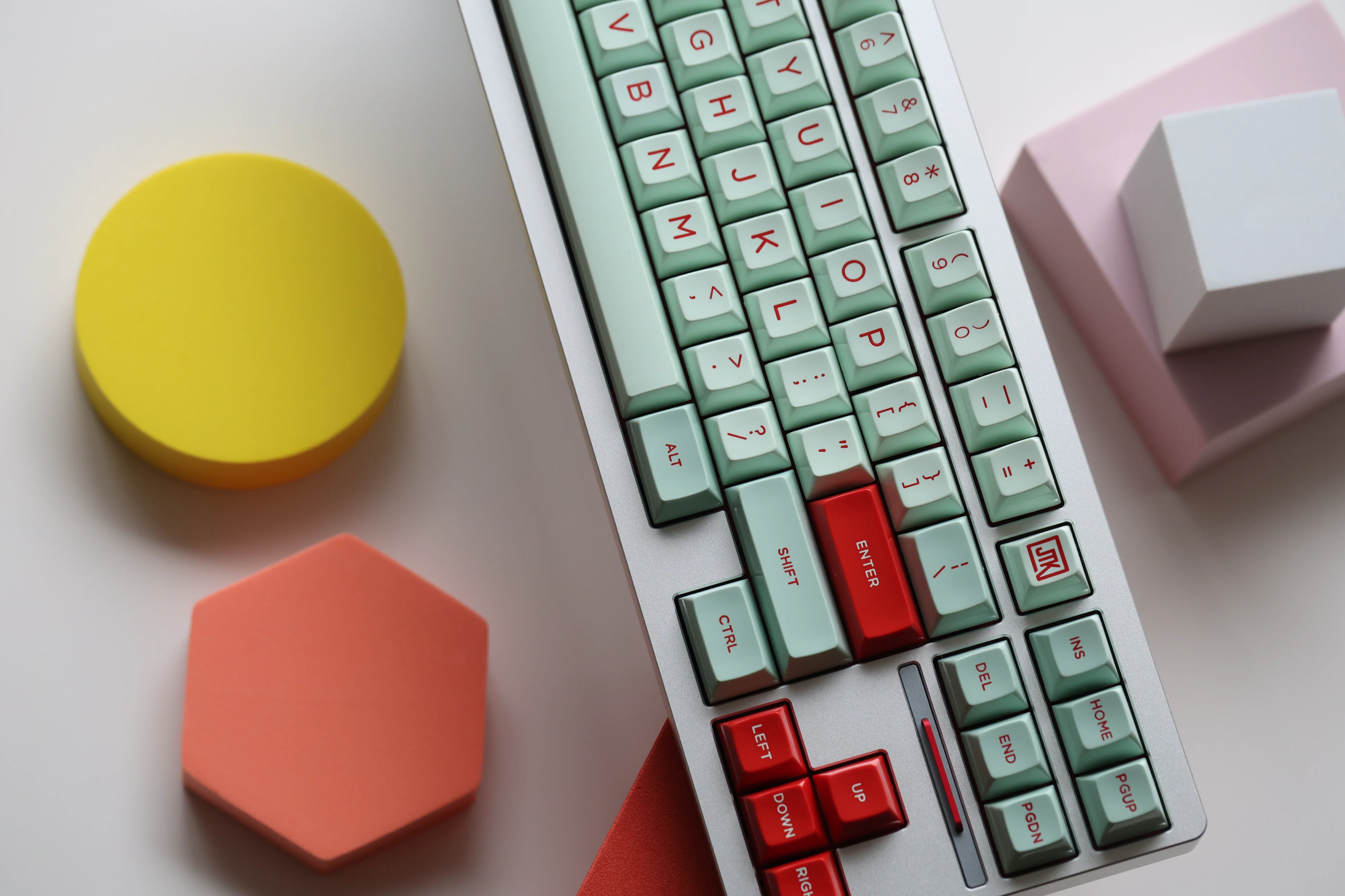 [In-stock] JTK MINT HSA Profile Doubleshot ABS Keycap Set - Image 3