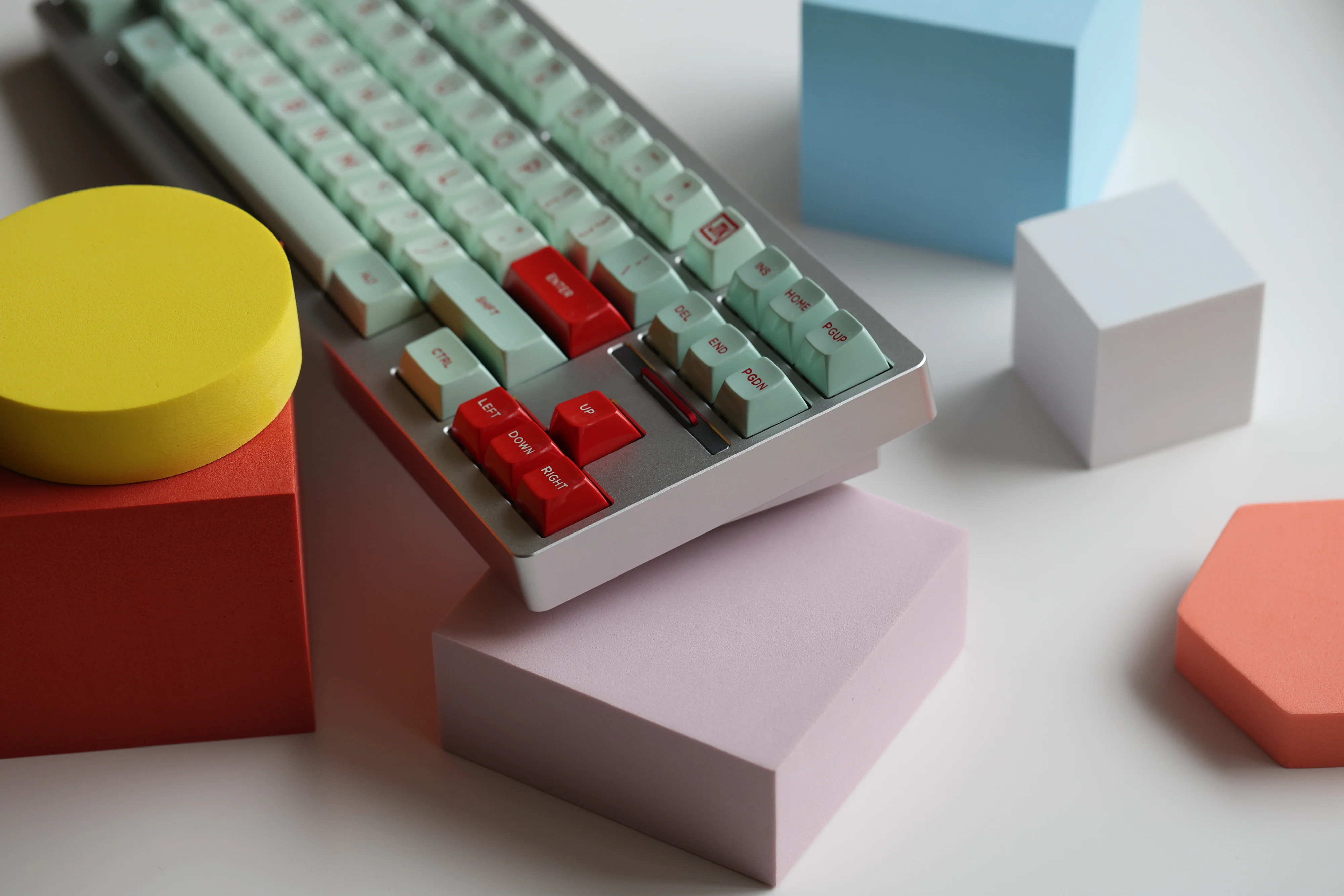 [In-stock] JTK MINT HSA Profile Doubleshot ABS Keycap Set - Image 4