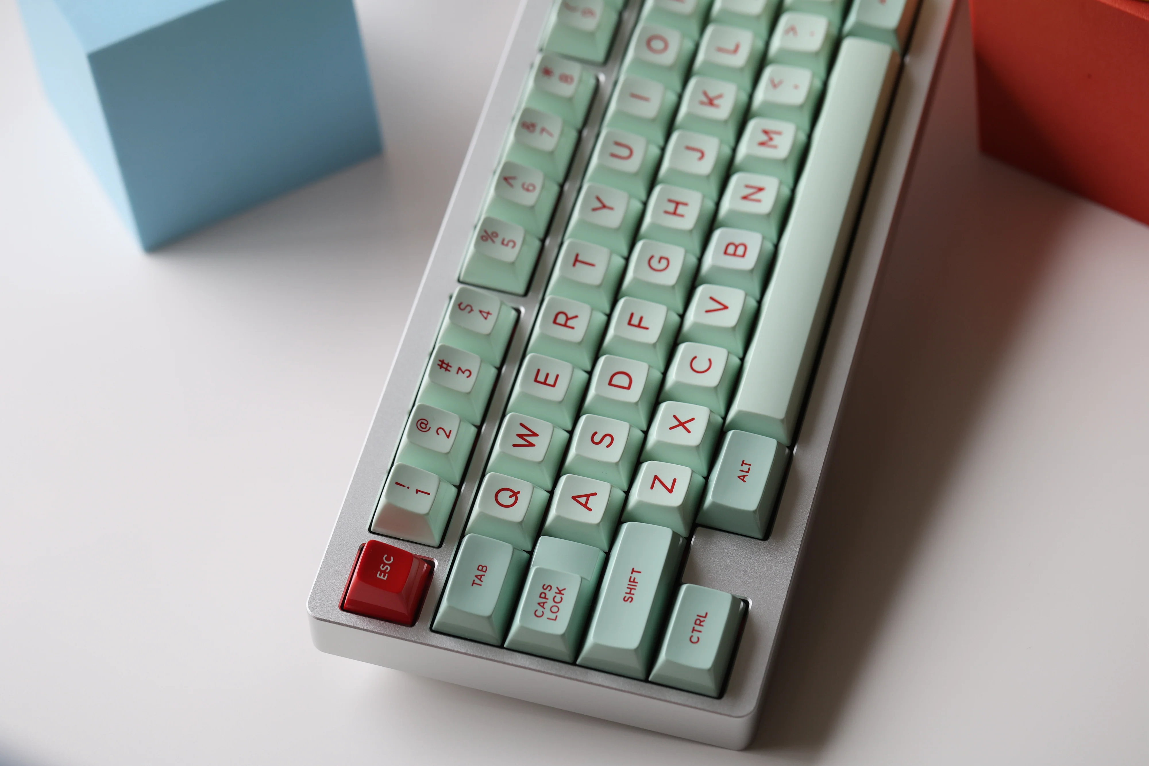 [In-stock] JTK MINT HSA Profile Doubleshot ABS Keycap Set - Image 5