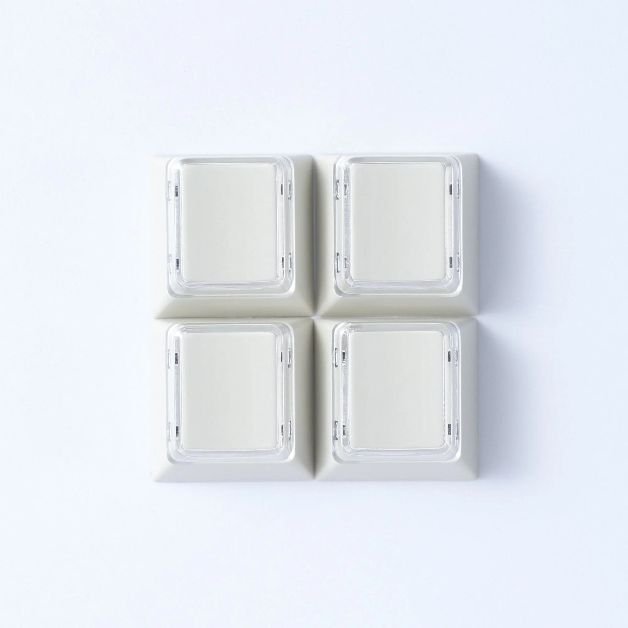 JTK Beige Cherry Profile PBT&ABS Tripeshot Keycap Set - Image 15