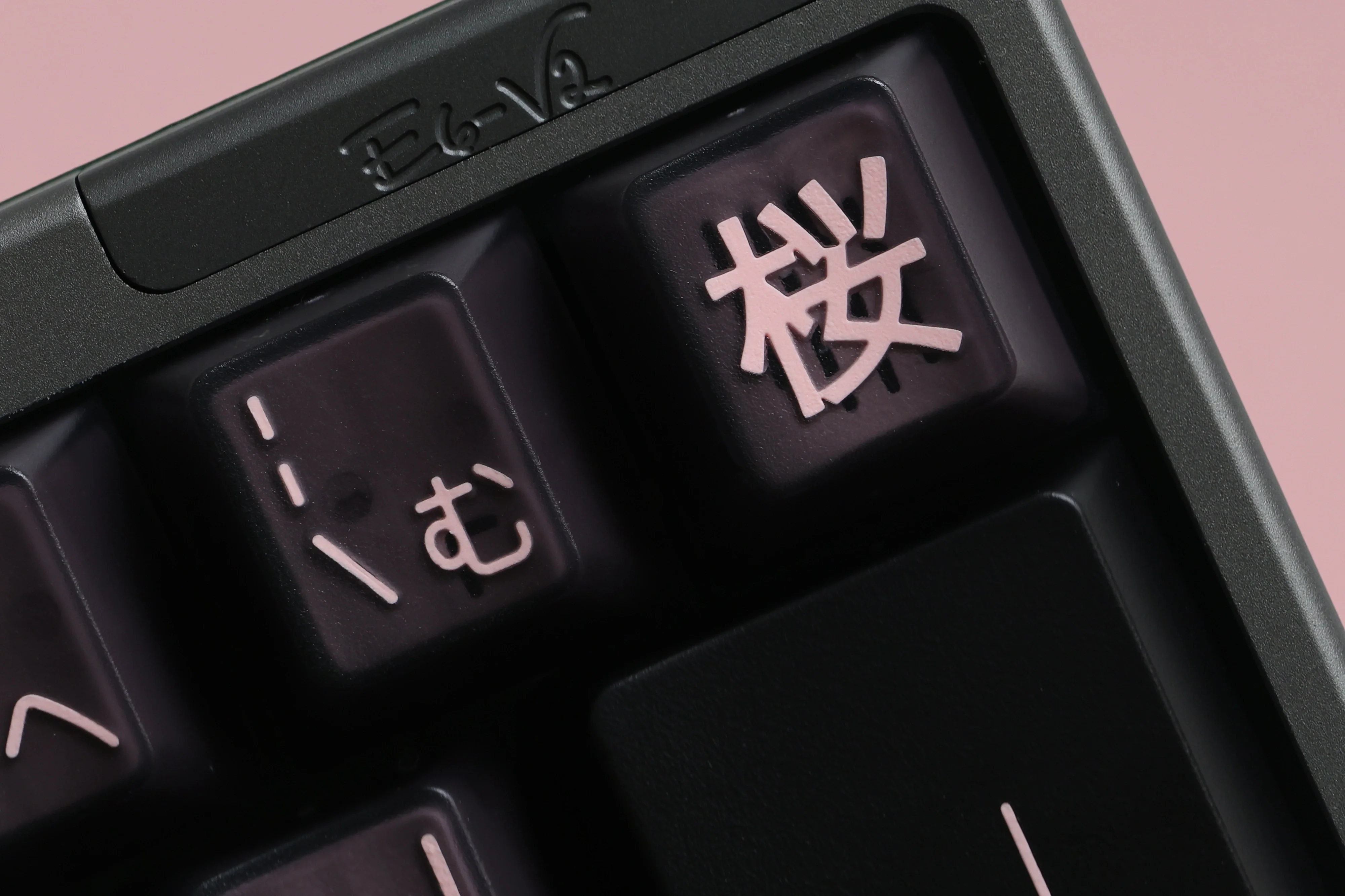 JTK NightSakura Cherry Profile ABS Tripeshot Keycap Set - Image 14