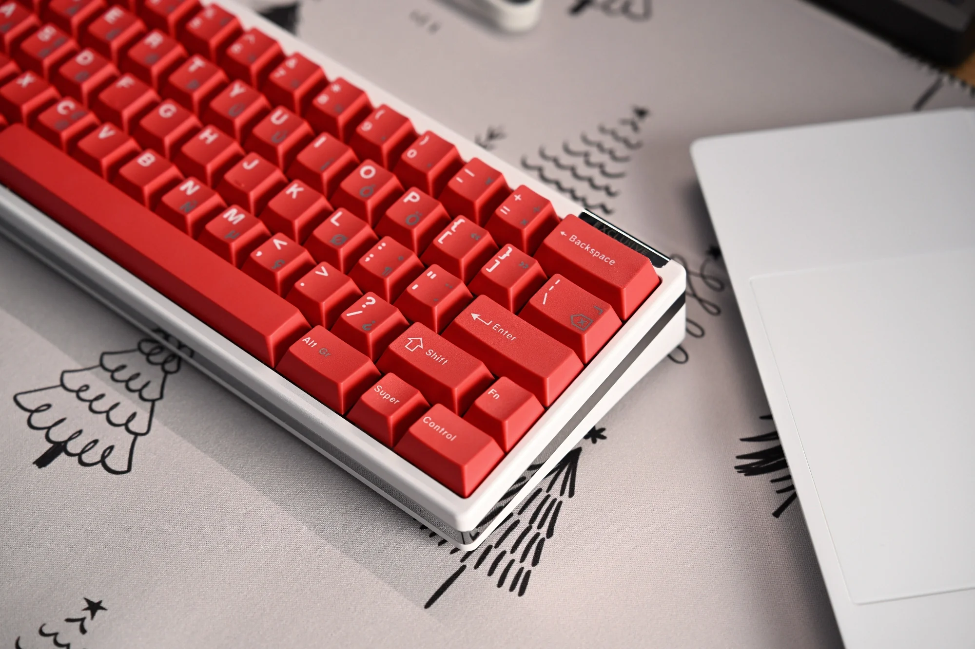 JTK R.W.G IRISH Cherry Profile ABS&PBT Doubleshot Keycap Set - Image 3