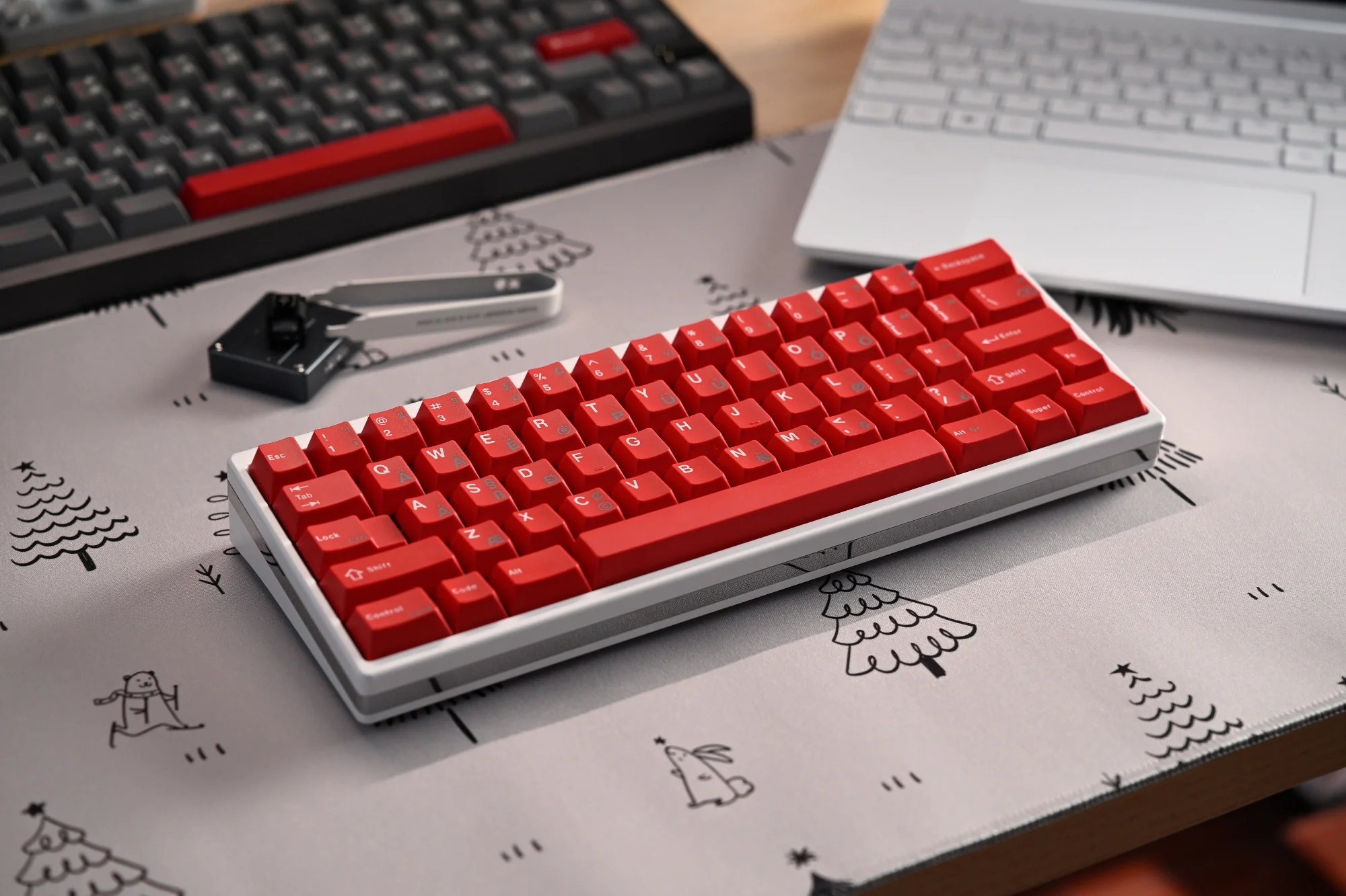 JTK R.W.G IRISH Cherry Profile ABS&PBT Doubleshot Keycap Set - Image 7