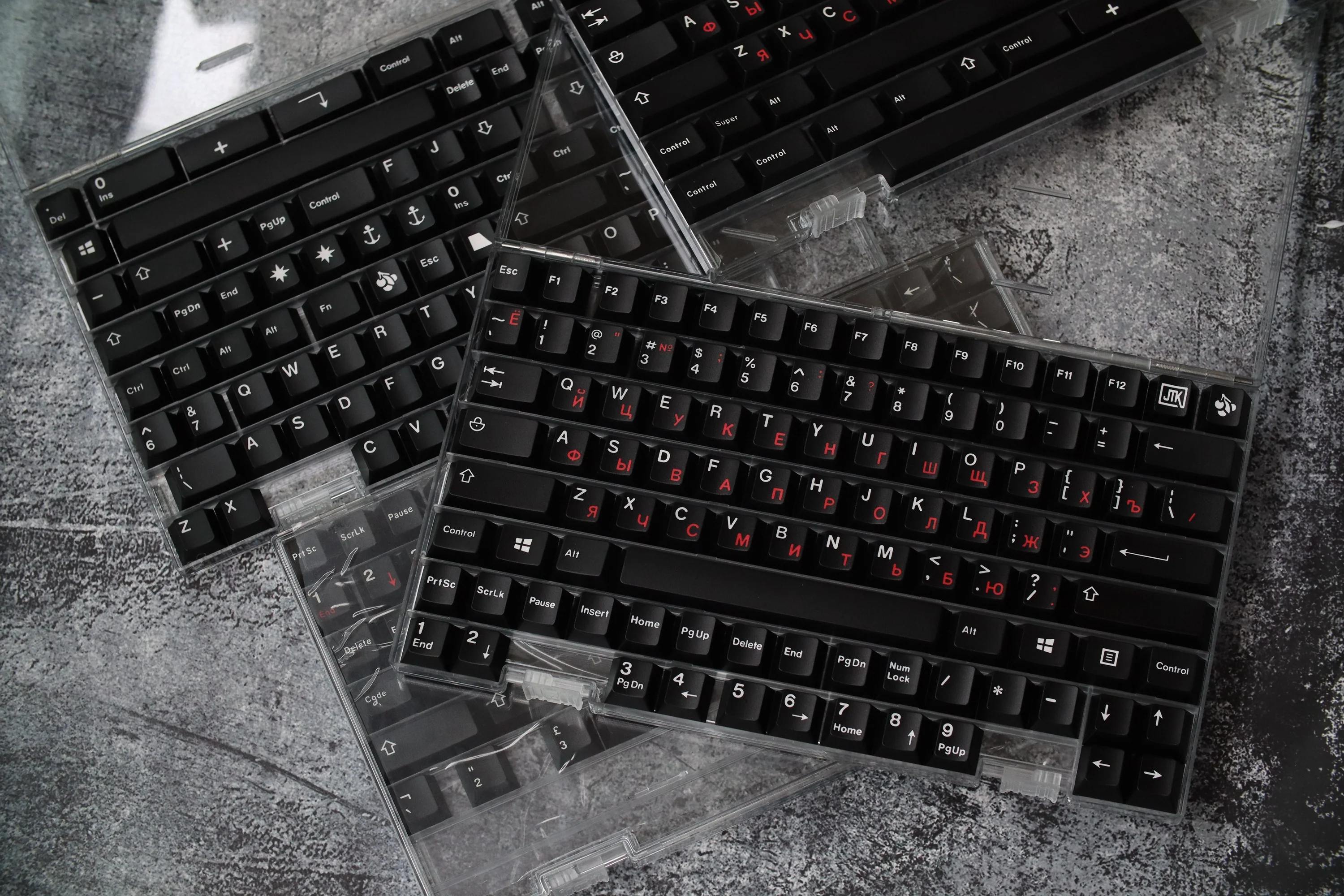 [In-stock] JTK RUSSIAN Cherry Profile Doubleshot ABS Keycap Set - Image 5