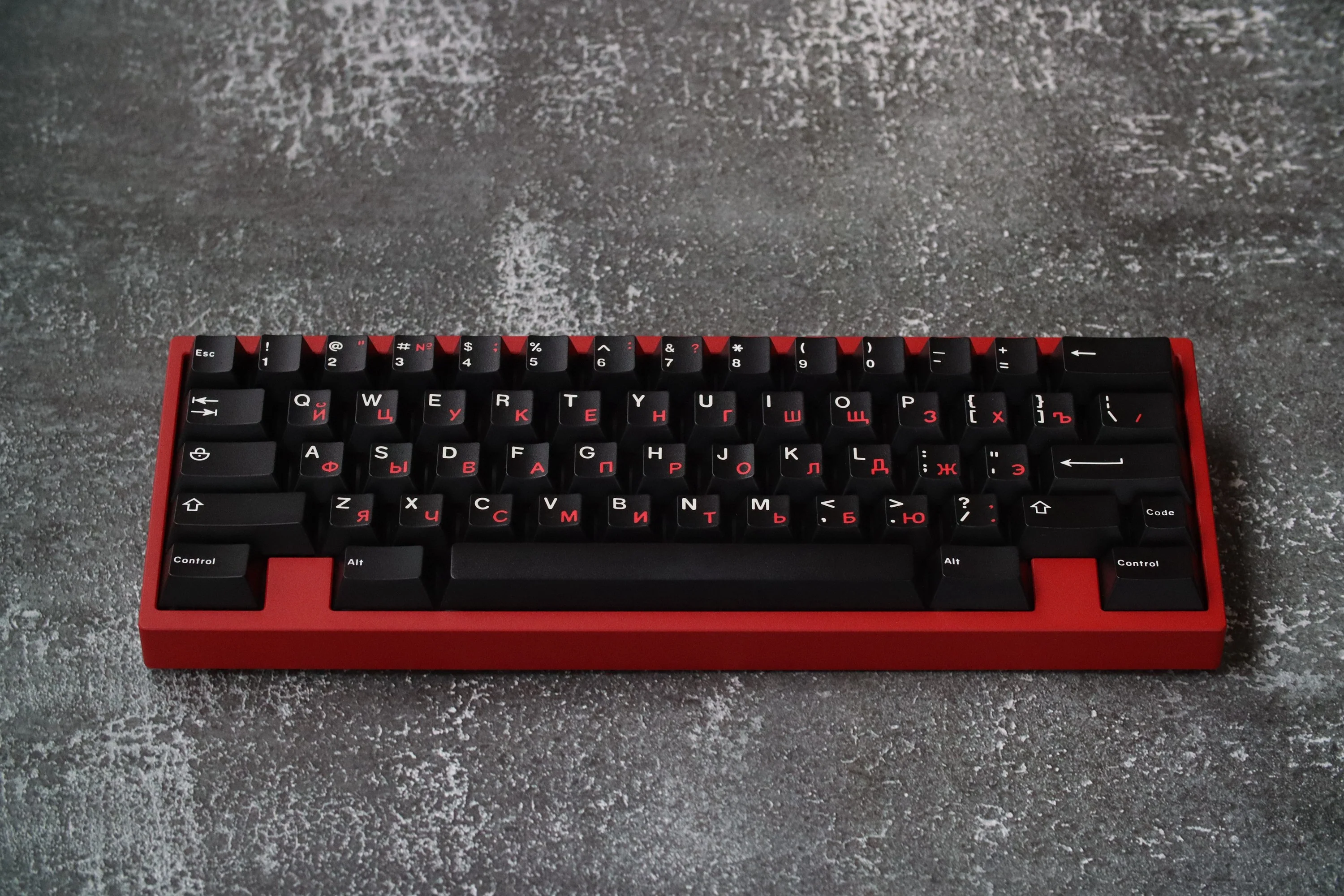 [In-stock] JTK RUSSIAN Cherry Profile Doubleshot ABS Keycap Set - Image 6