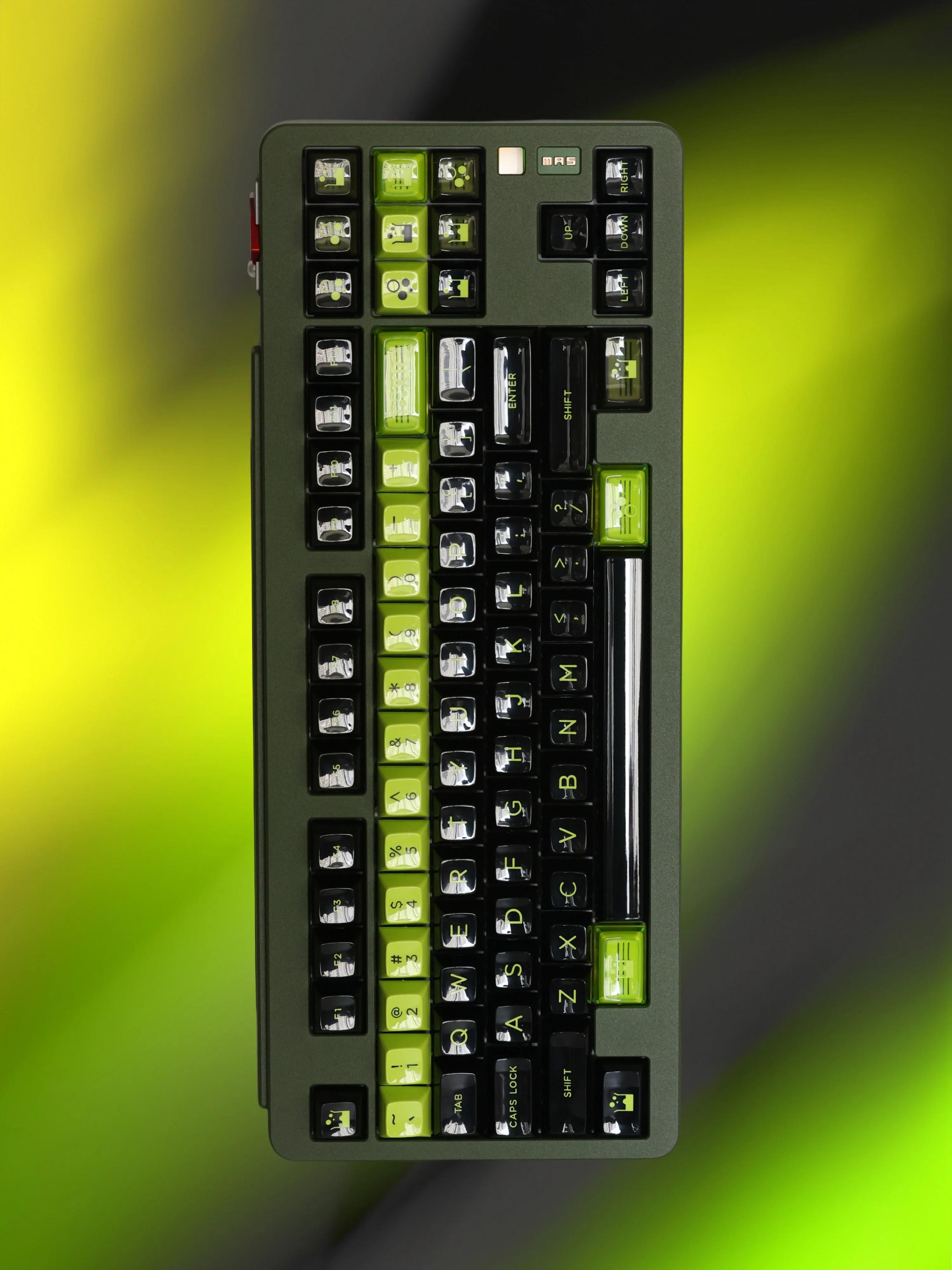 JTK TOXIC HSA Profile ABS Doubleshot Glossy Surface Keycap Set - Image 3