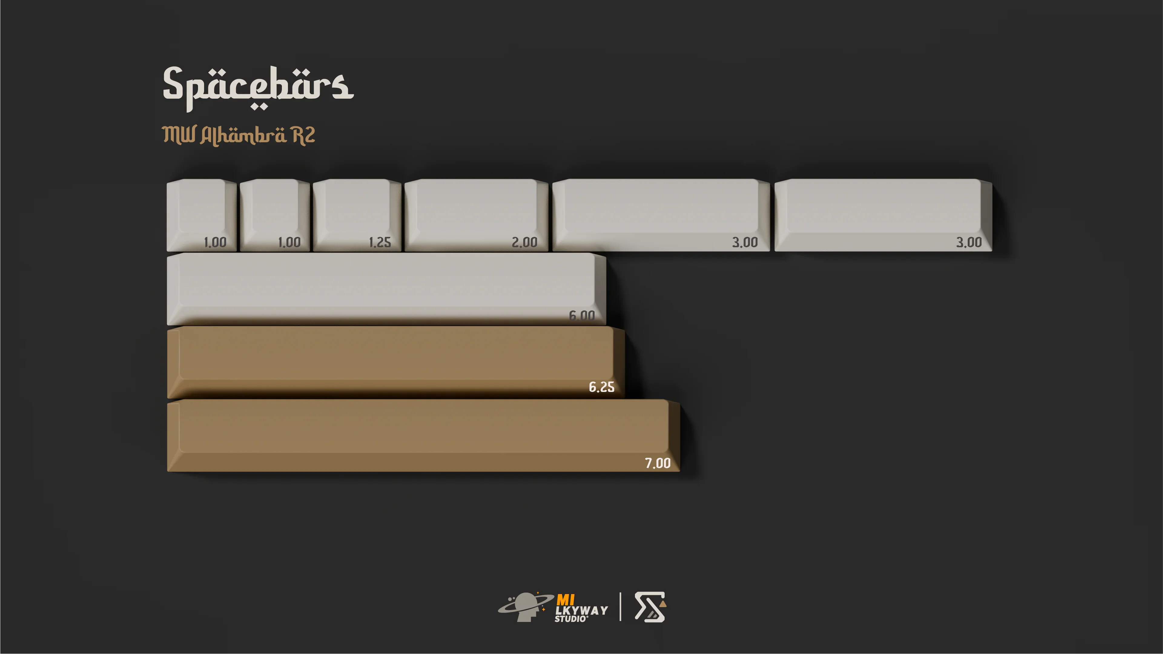 [In Stock] MW Alhambra Cherry Profile Keycaps R2 - Image 14