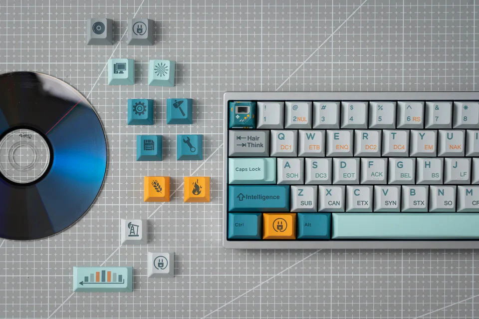 [In-stock] Retro: Evolution Cherry Profile PBT Keycaps - Image 3